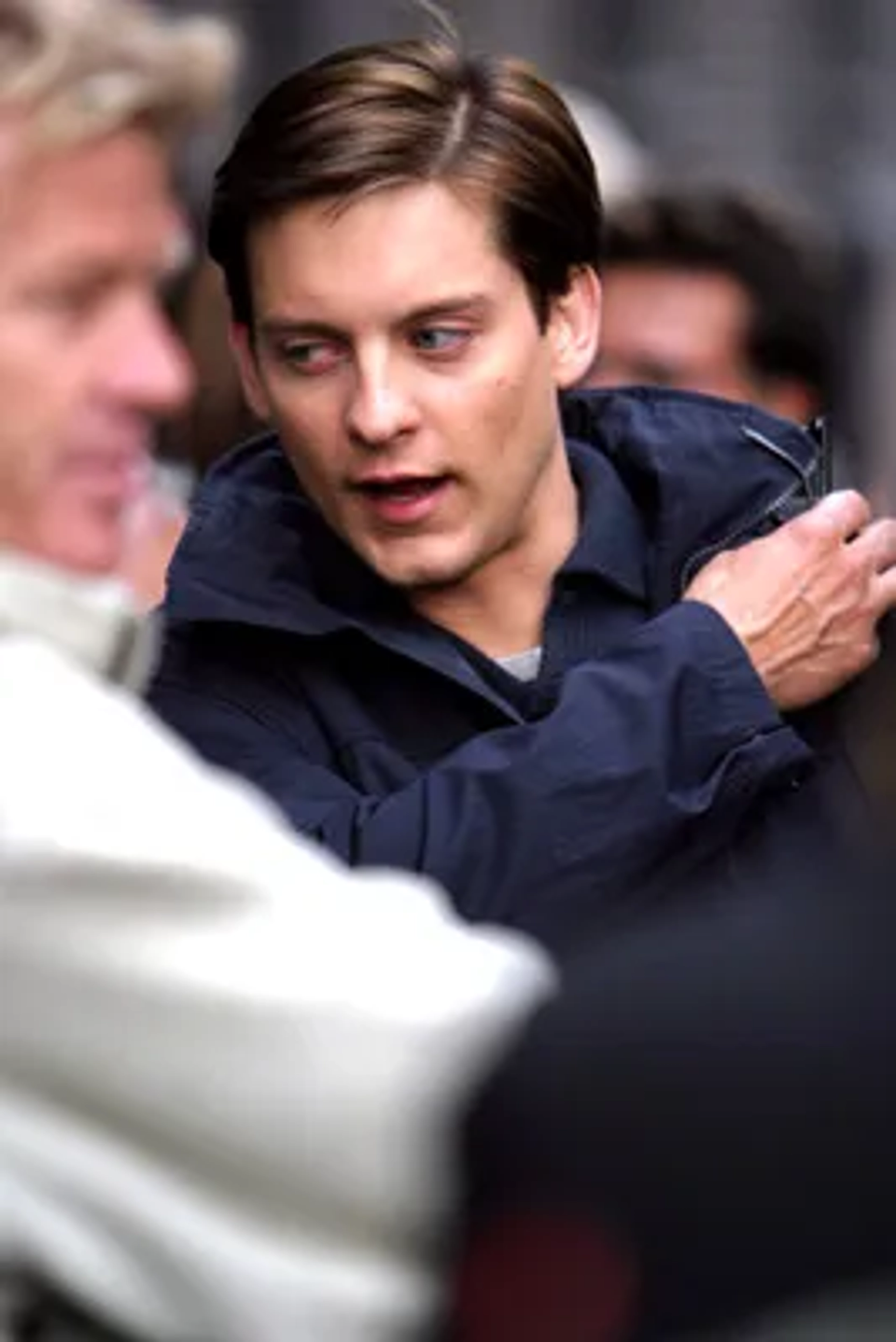 Tobey Maguire at an event for Spider-Man 2 (2004)