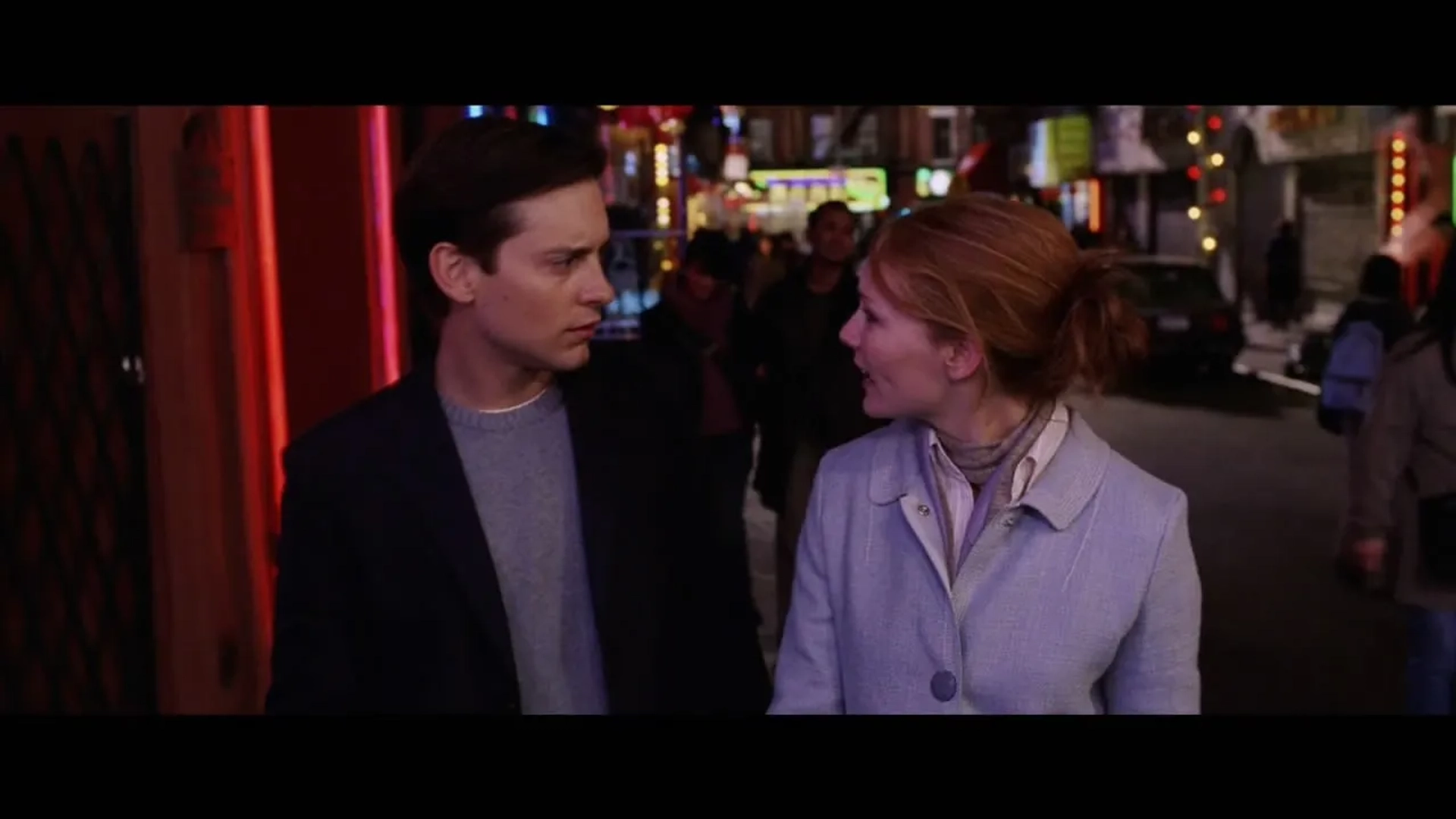 Kirsten Dunst and Tobey Maguire in Spider-Man 2 (2004)