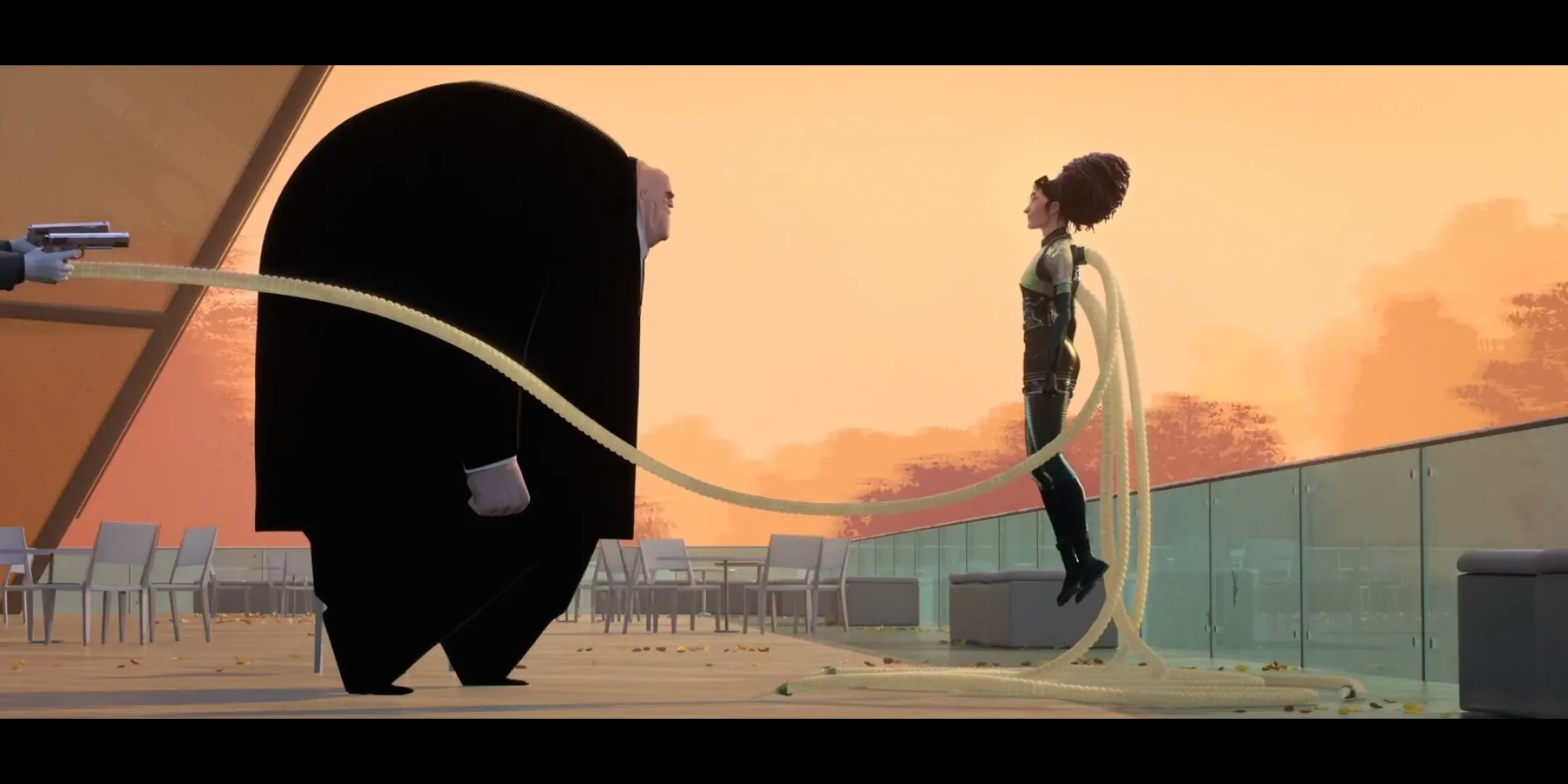 Liev Schreiber and Kathryn Hahn in Spider-Man: Into the Spider-Verse (2018)