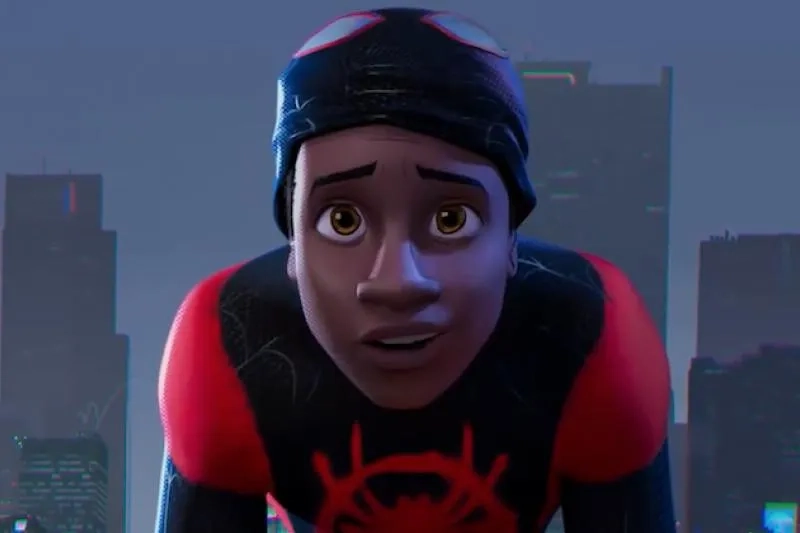 Shameik Moore in Spider-Man: Into the Spider-Verse (2018)