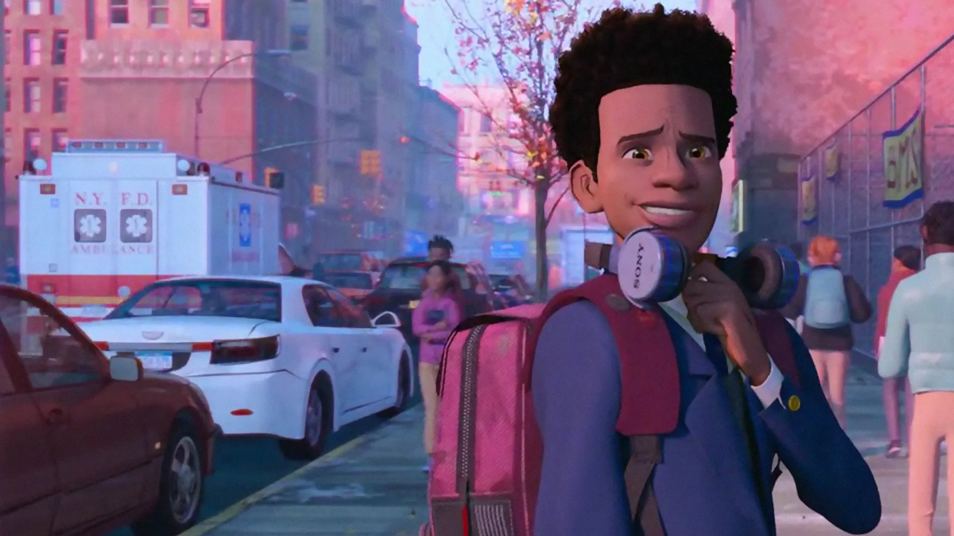 Shameik Moore in Spider-Man: Into the Spider-Verse (2018)