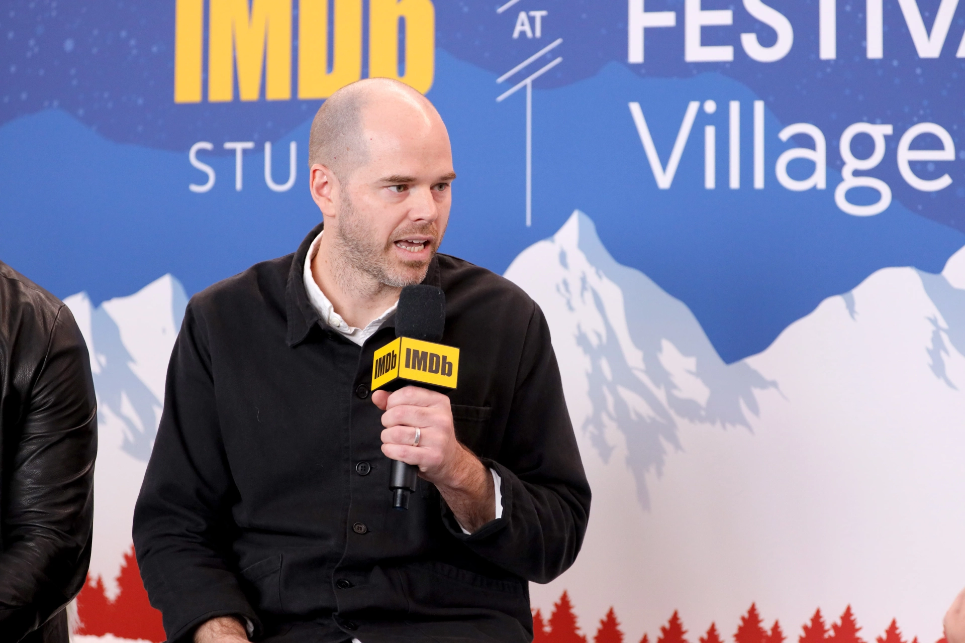 Sean Durkin at an event for The IMDb Studio at Sundance: The IMDb Studio at Acura Festival Village (2020)