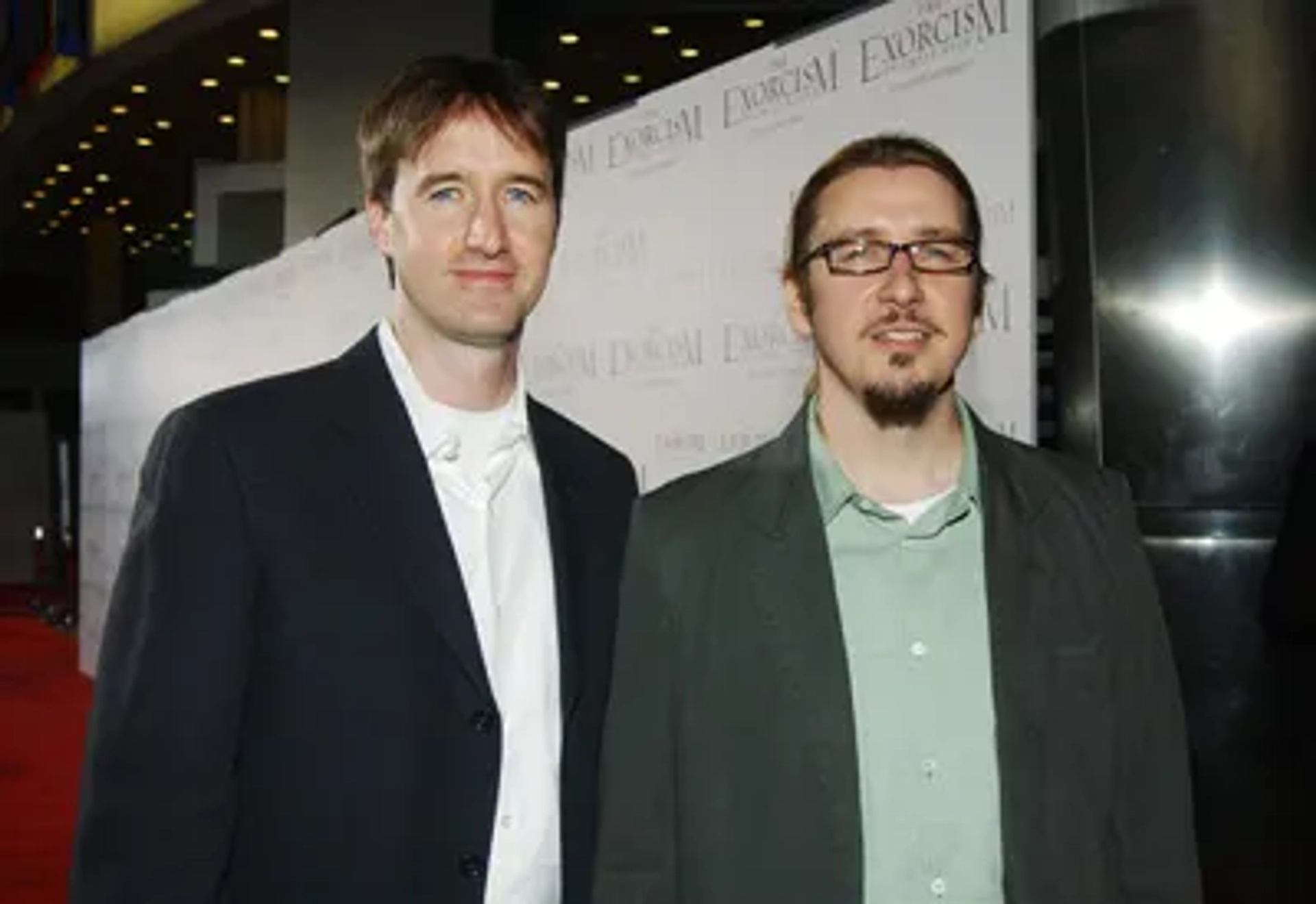 Paul Harris Boardman and Scott Derrickson at an event for The Exorcism of Emily Rose (2005)