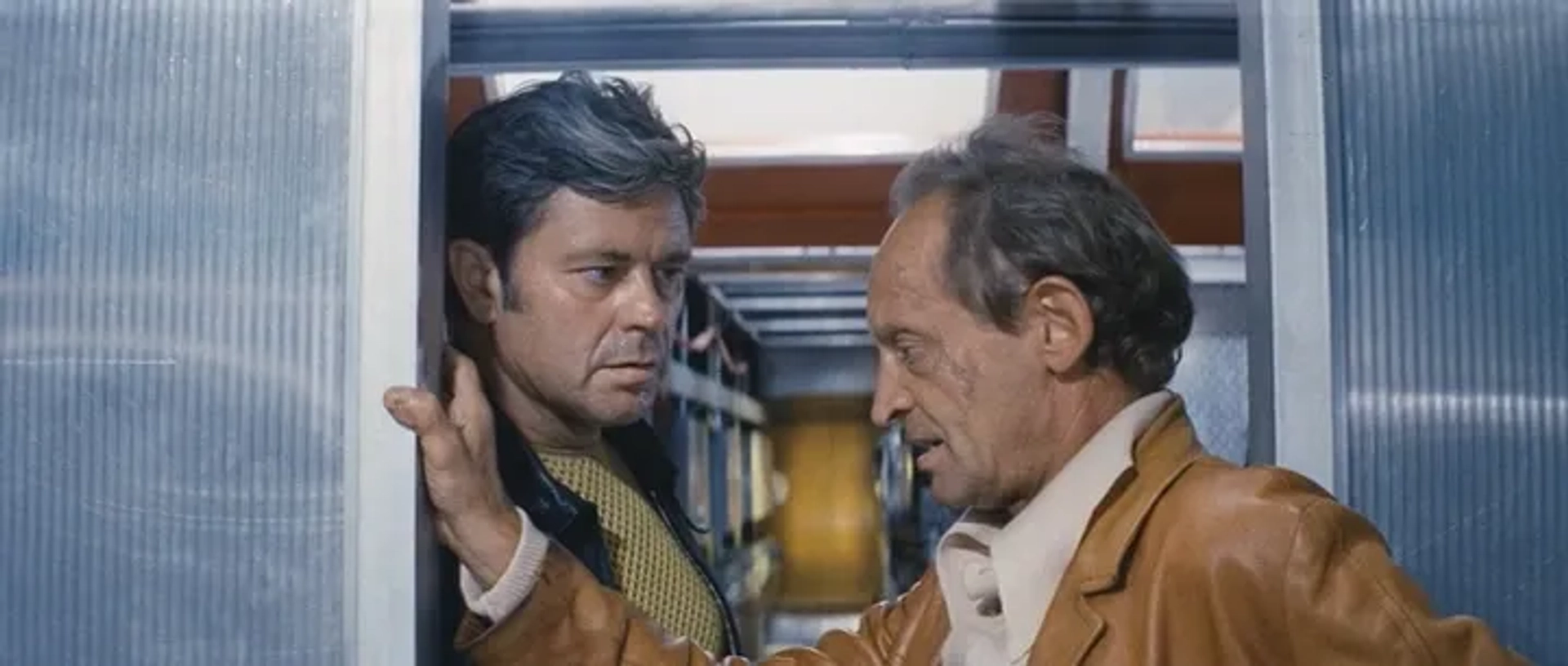 Donatas Banionis and Jüri Järvet in Solaris (1972)