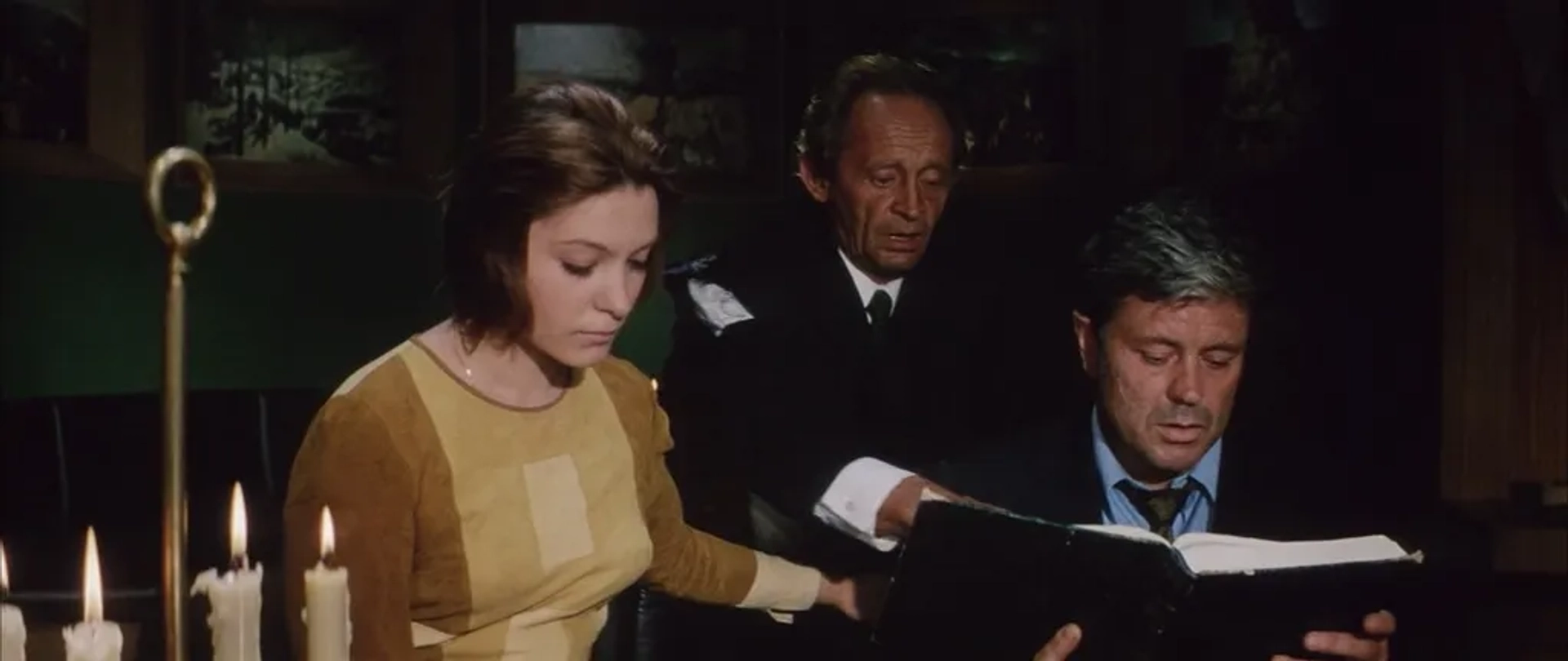 Donatas Banionis, Natalya Bondarchuk, and Jüri Järvet in Solaris (1972)