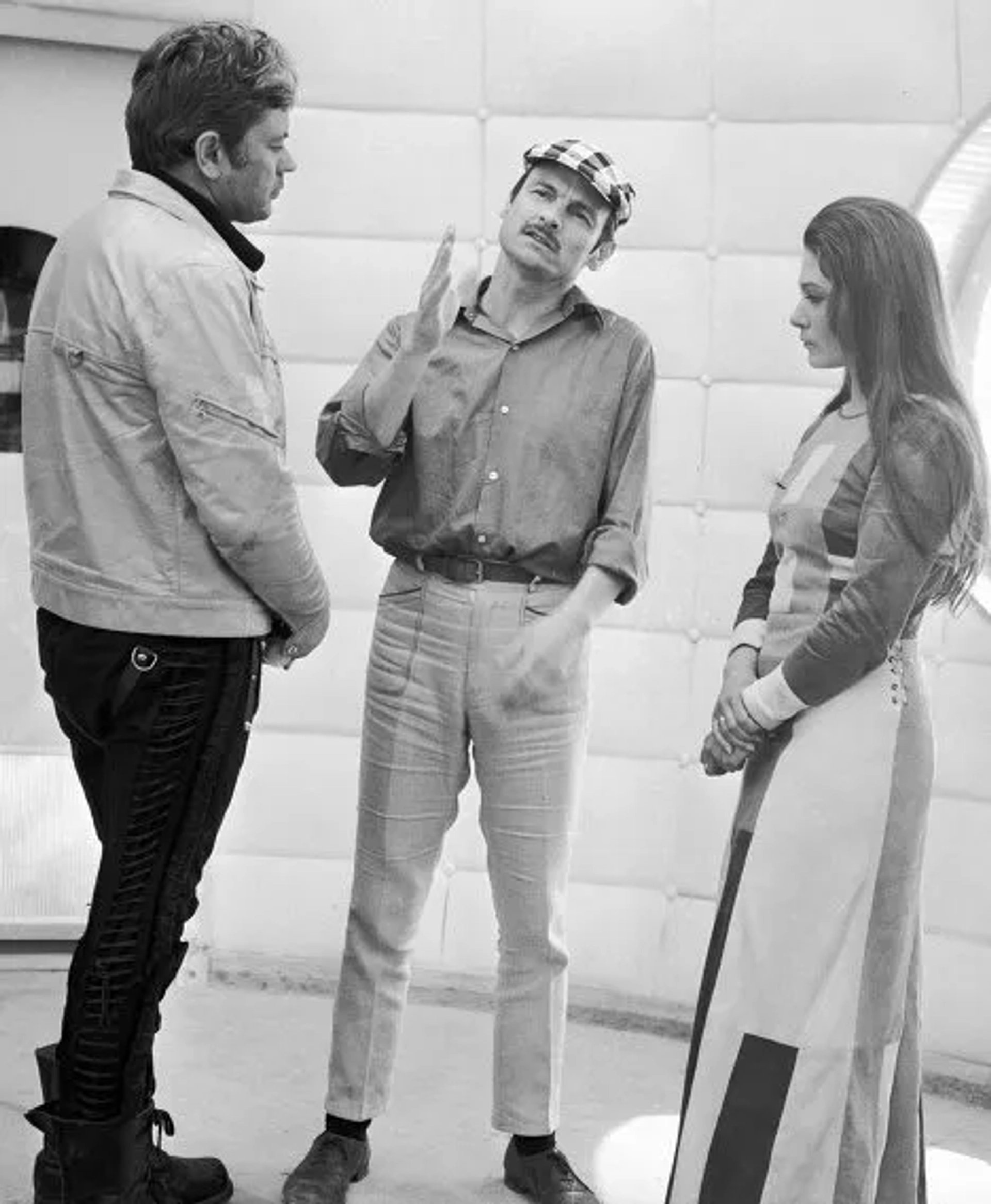 Andrei Tarkovsky, Donatas Banionis, and Natalya Bondarchuk in Solaris (1972)