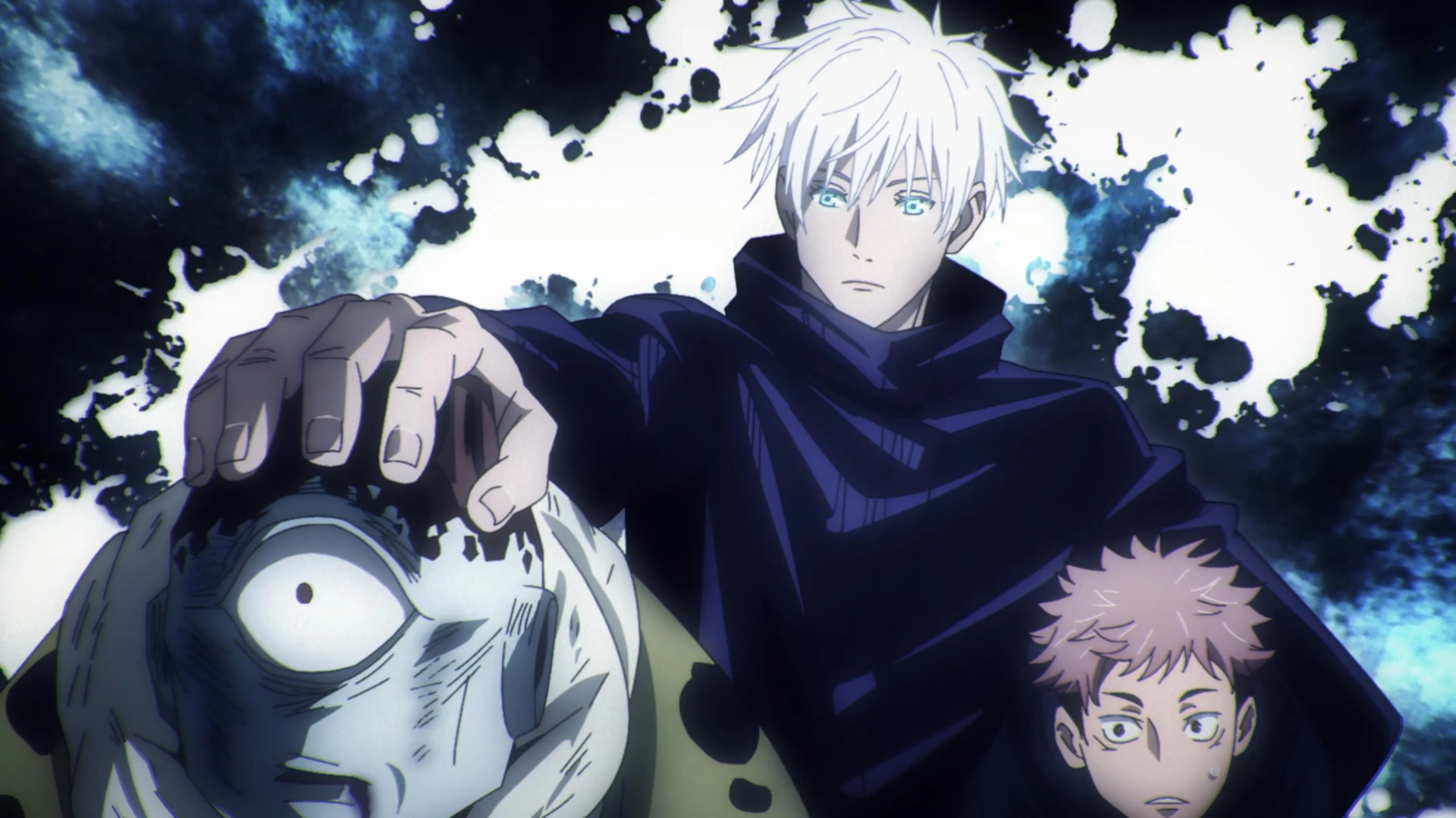 Shigeru Chiba, Yûichi Nakamura, and Junya Enoki in Jujutsu Kaisen (2020)