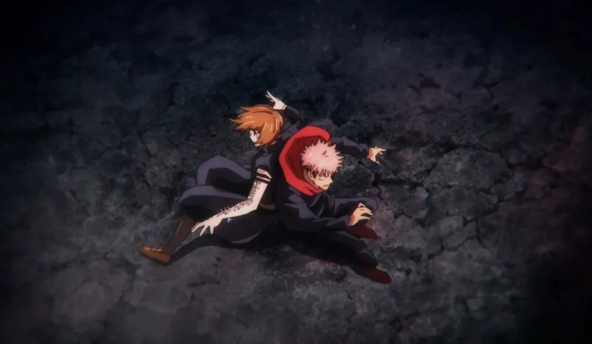 Asami Seto and Junya Enoki in Jujutsu Kaisen (2020)