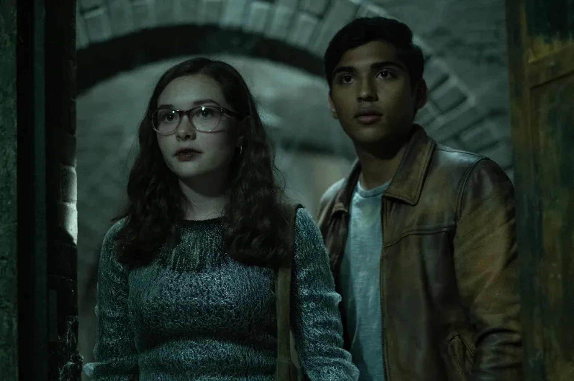 Zoe Colletti and Michael Garza in Scary Stories to Tell in the Dark (2019)