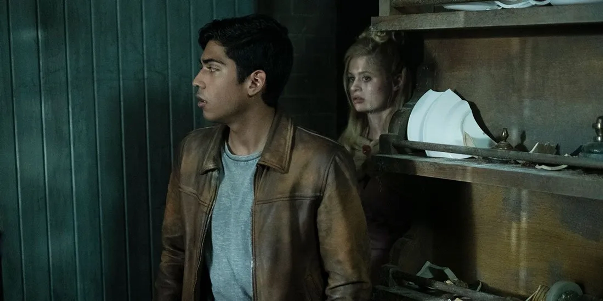 Michael Garza and Natalie Ganzhorn in Scary Stories to Tell in the Dark (2019)