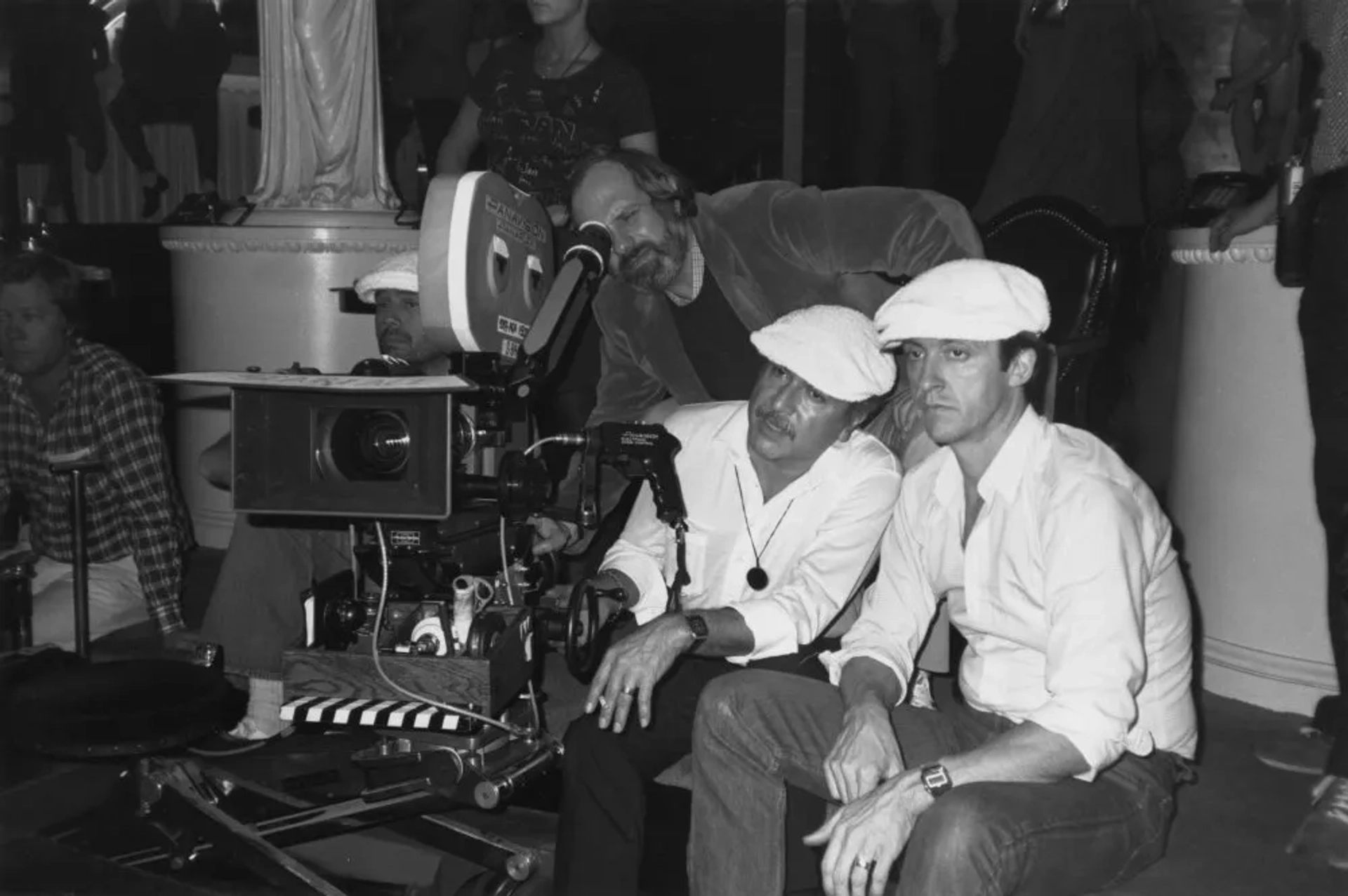 Brian De Palma and John A. Alonzo in Scarface (1983)
