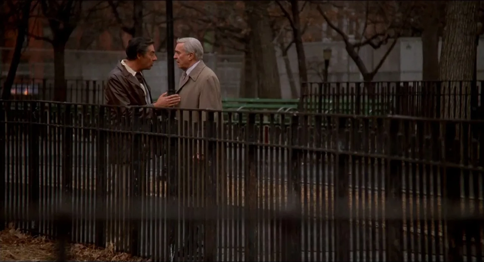 Martin Landau and Jerry Orbach in Crimes and Misdemeanors (1989)