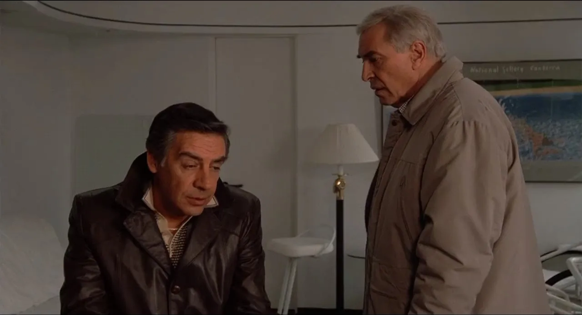 Martin Landau and Jerry Orbach in Crimes and Misdemeanors (1989)