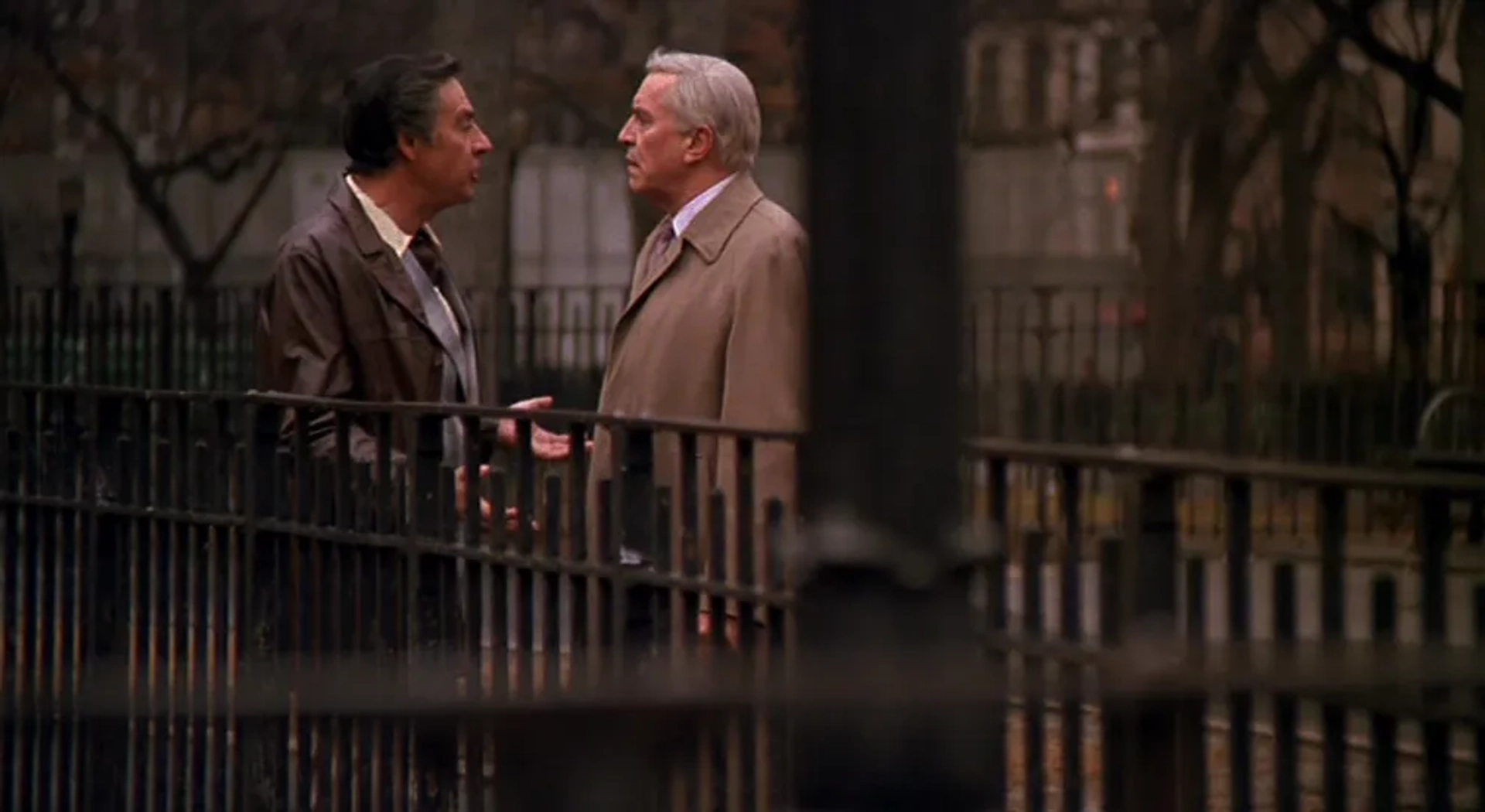 Martin Landau and Jerry Orbach in Crimes and Misdemeanors (1989)