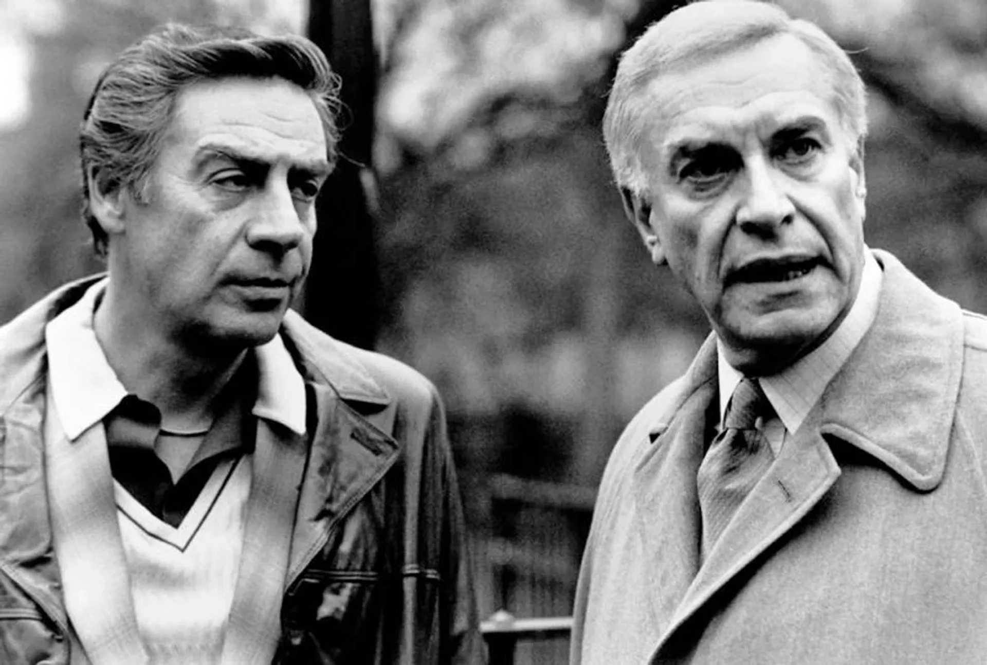 Martin Landau and Jerry Orbach in Crimes and Misdemeanors (1989)