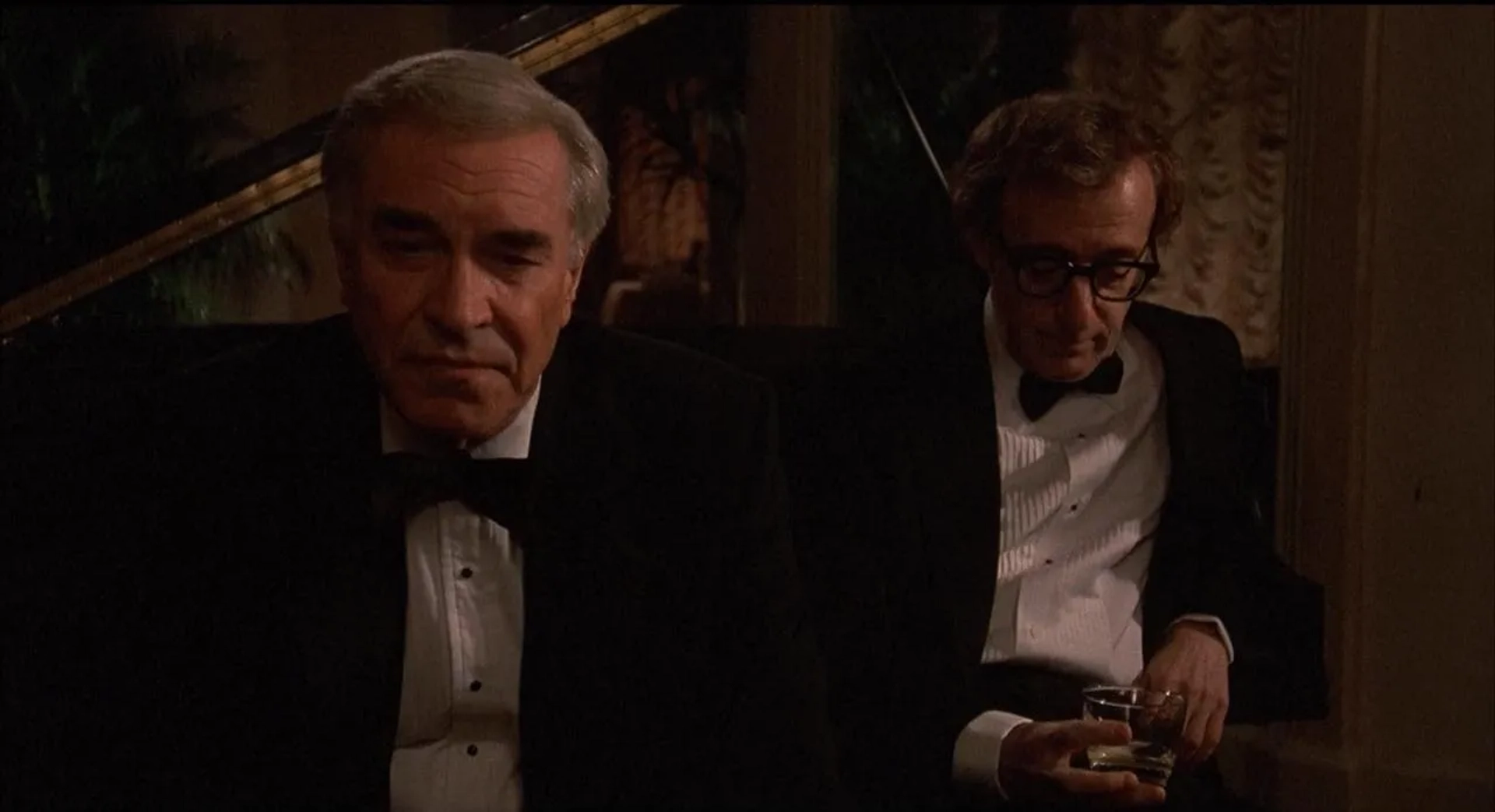 Woody Allen and Martin Landau in Crimes and Misdemeanors (1989)