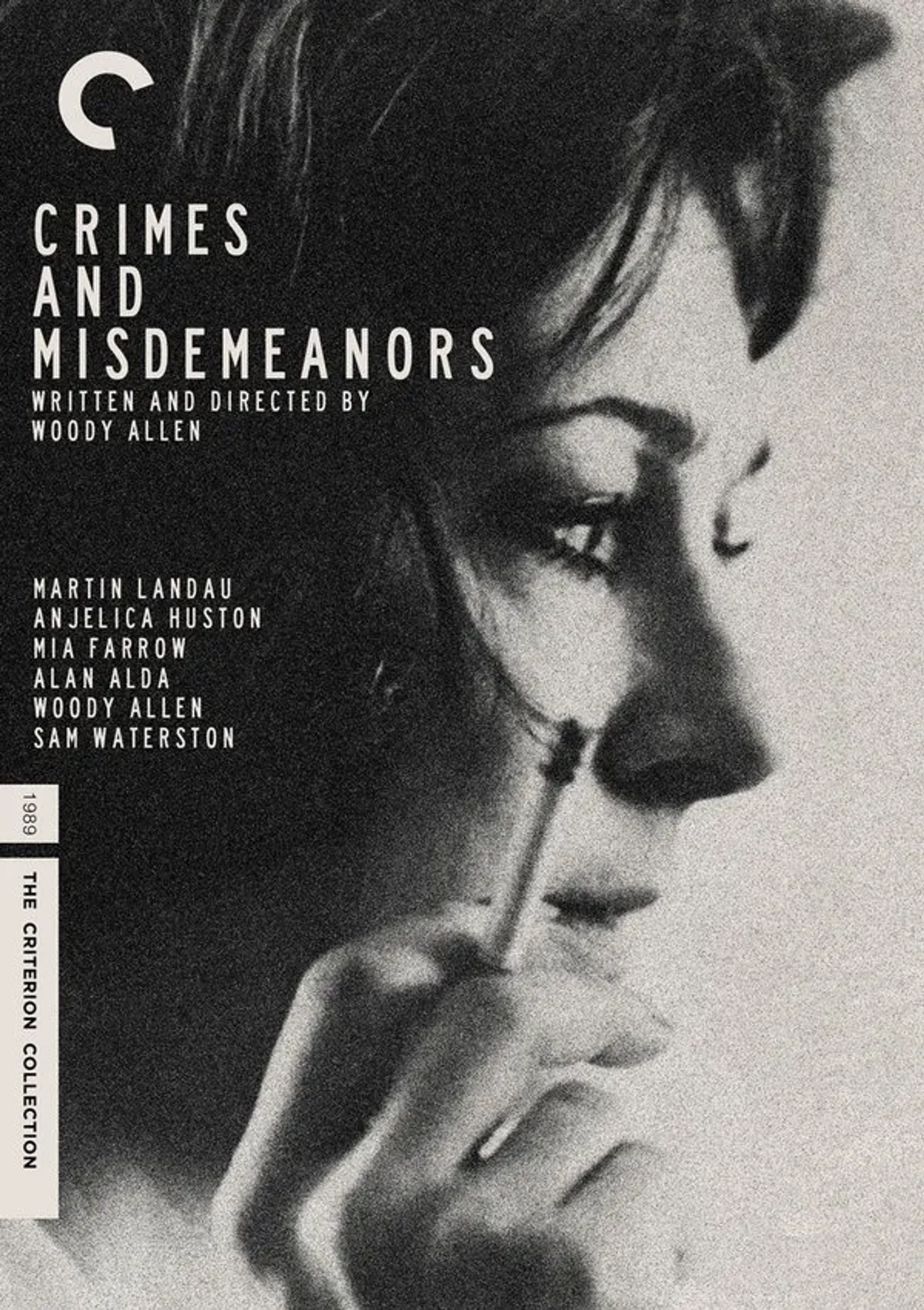 Anjelica Huston in Crimes and Misdemeanors (1989)