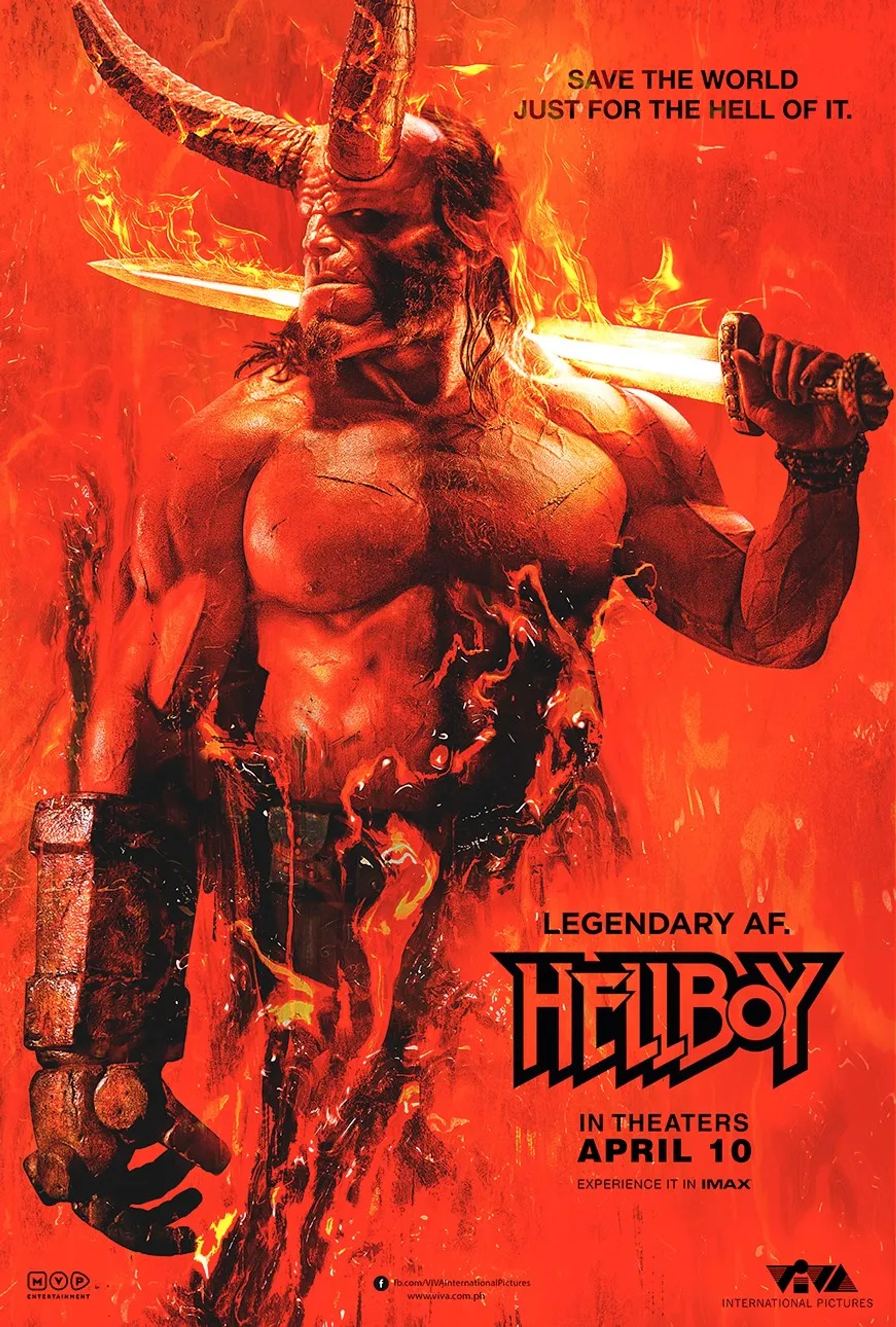 David Harbour in Hellboy (2019)