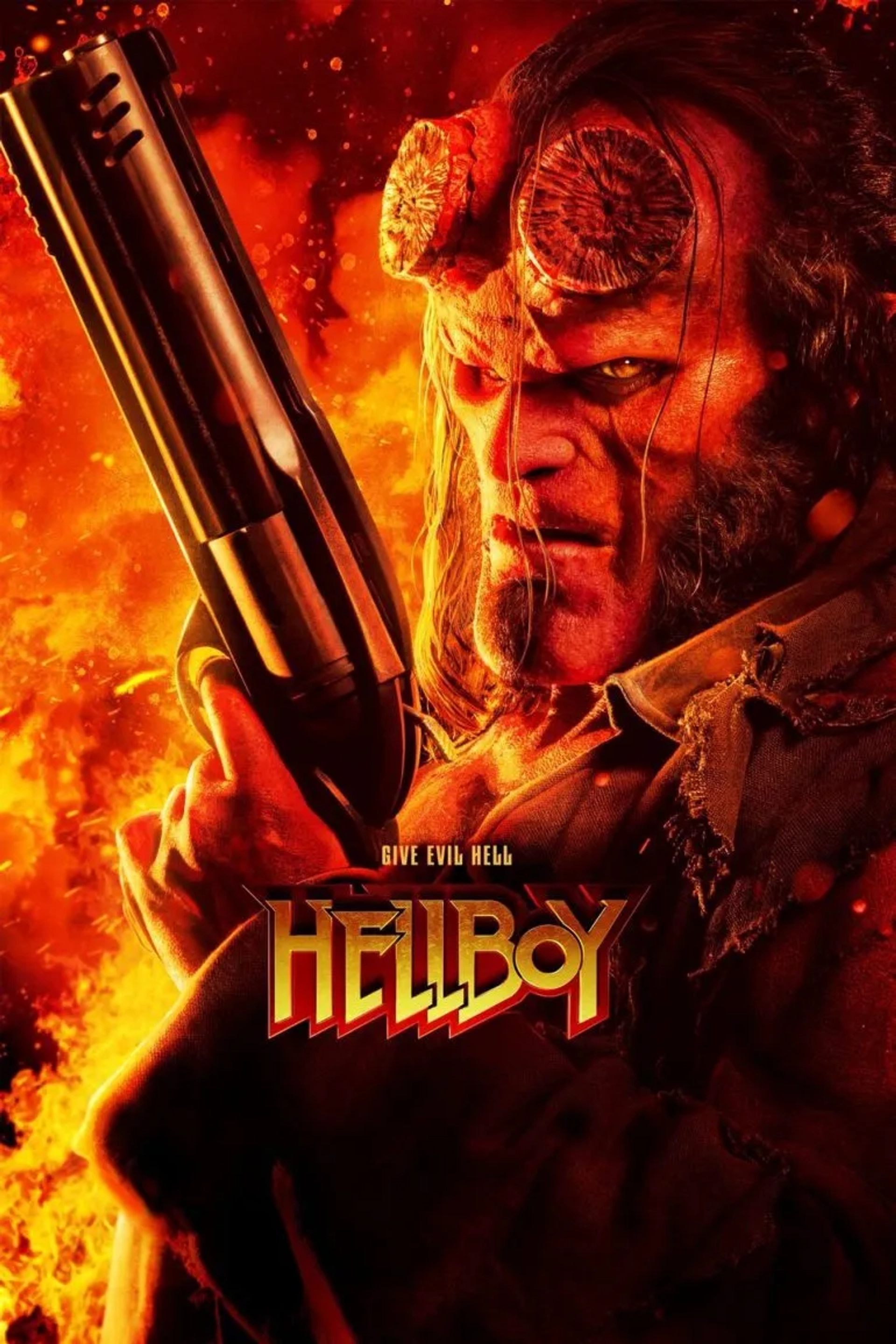 David Harbour in Hellboy (2019)