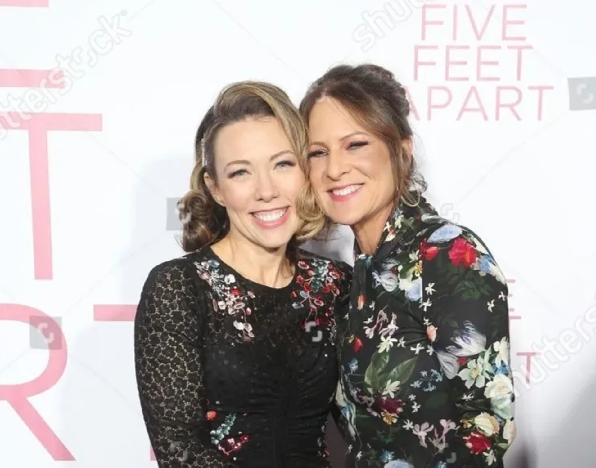 Cathy Schulman and Cynthia Evans at Five Feet Apart premiere