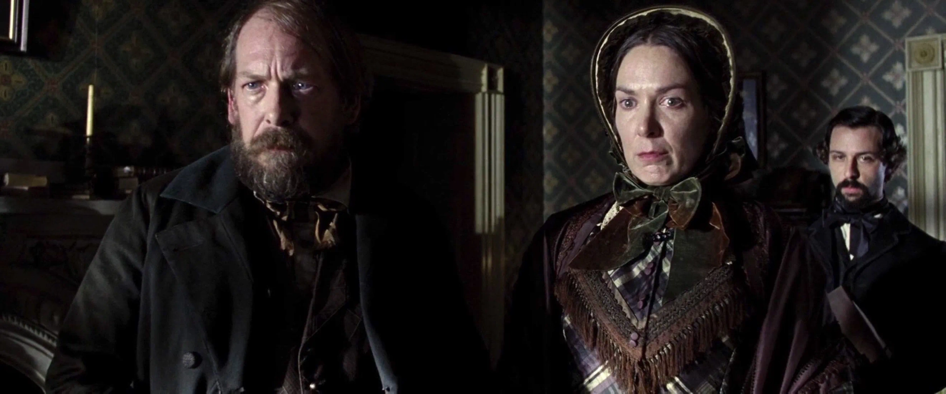 Bill Camp, Elizabeth Marvel, and Jeremy Strong in Lincoln (2012)