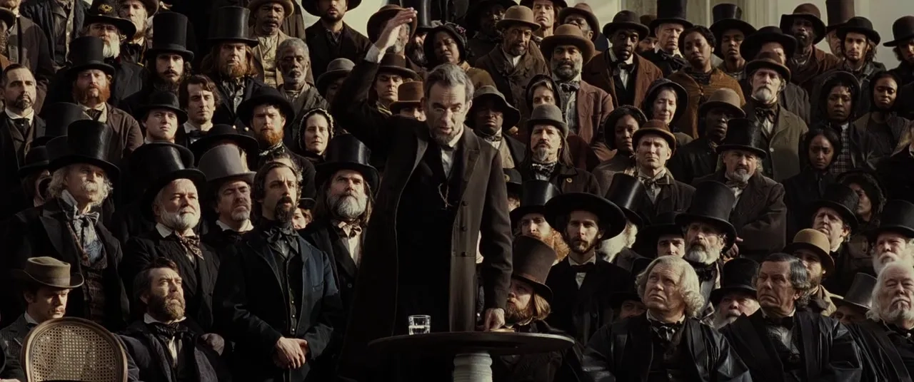 Daniel Day-Lewis, Joseph Cross, and Jeremy Strong in Lincoln (2012)