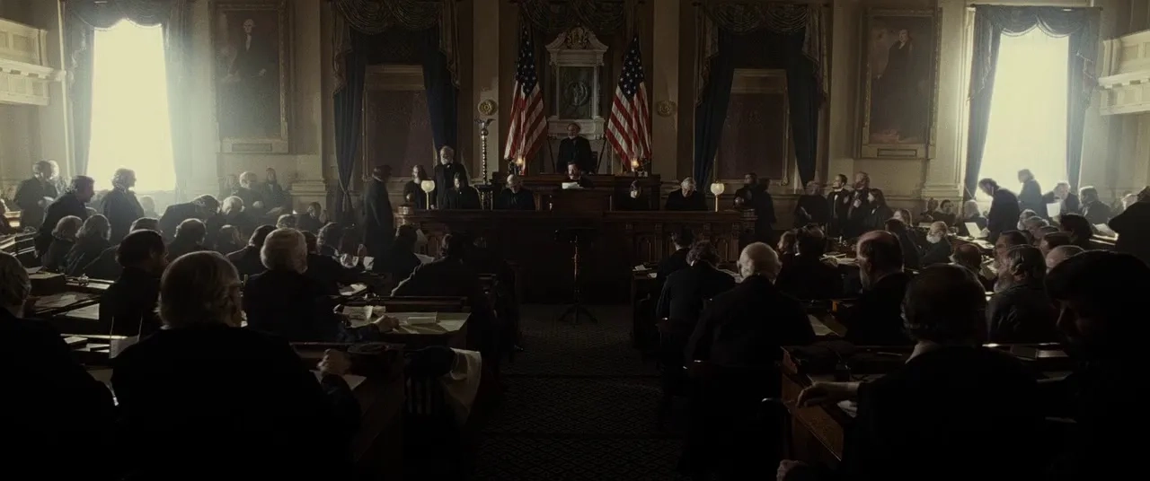 Michael Stanton Kennedy, Bill Raymond, Christopher Evan Welch, and Lee Pace in Lincoln (2012)