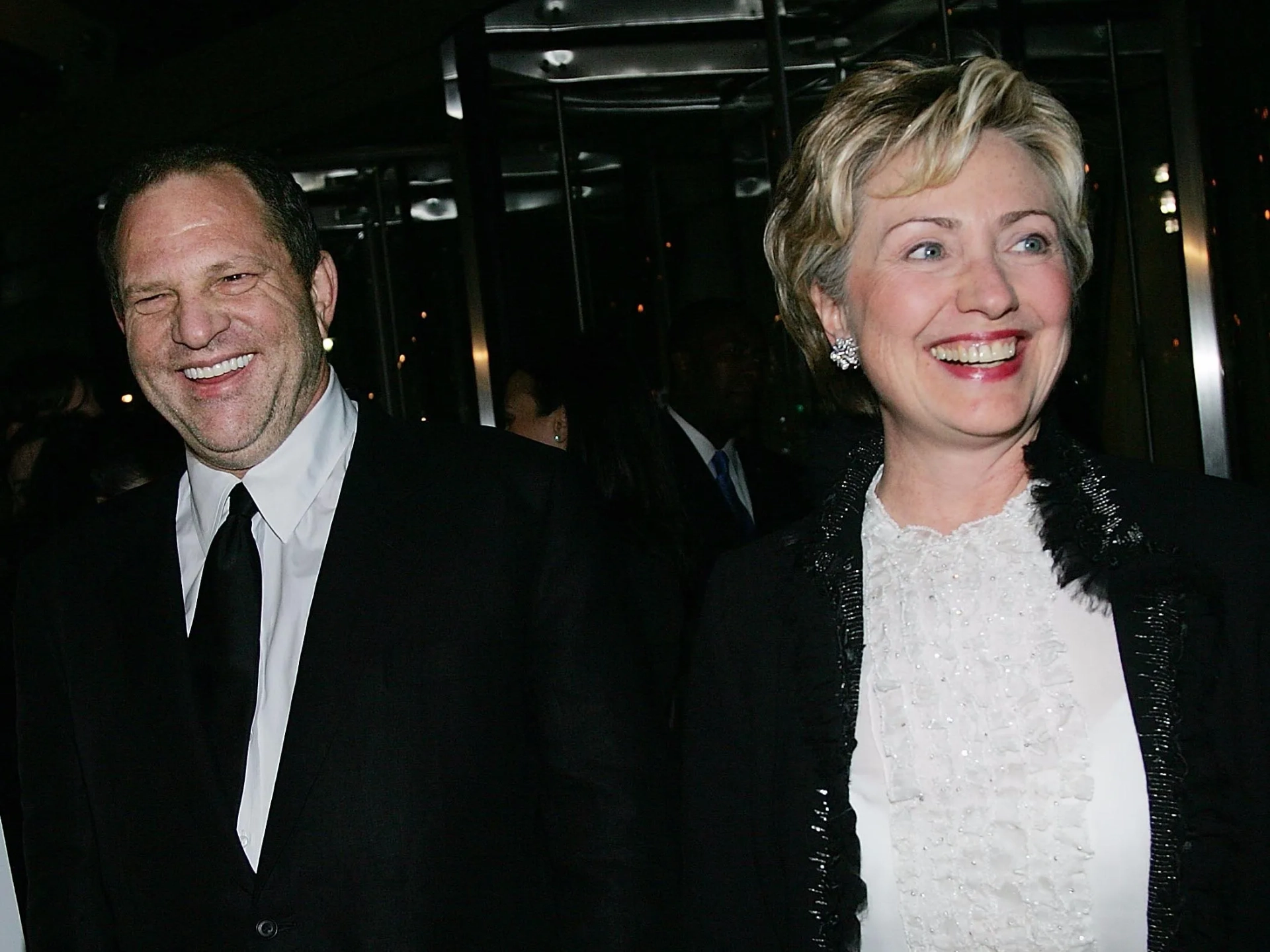 Harvey Weinstein and Hillary Clinton at an event for Finding Neverland (2004)