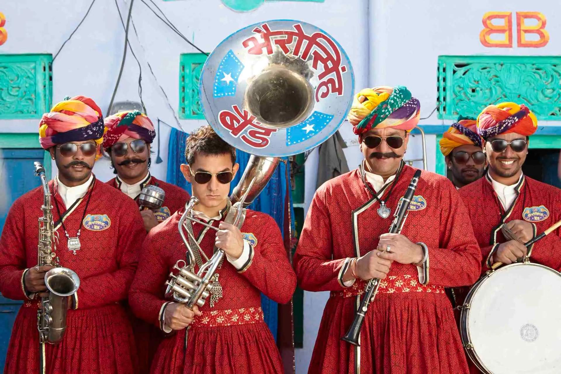 Sanjay Dutt and Aamir Khan in PK (2014)