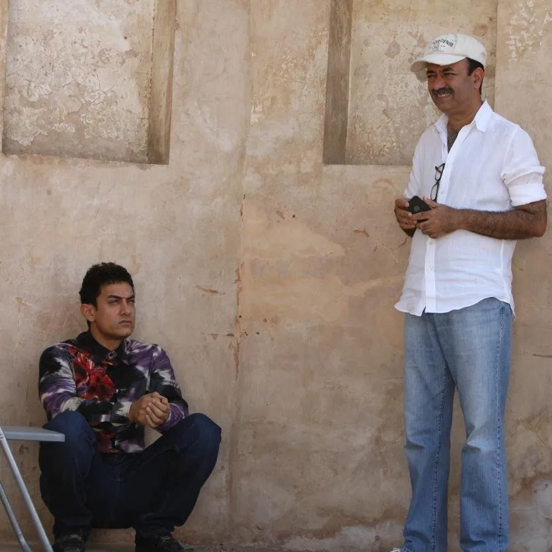 Rajkumar Hirani and Aamir Khan in PK (2014)