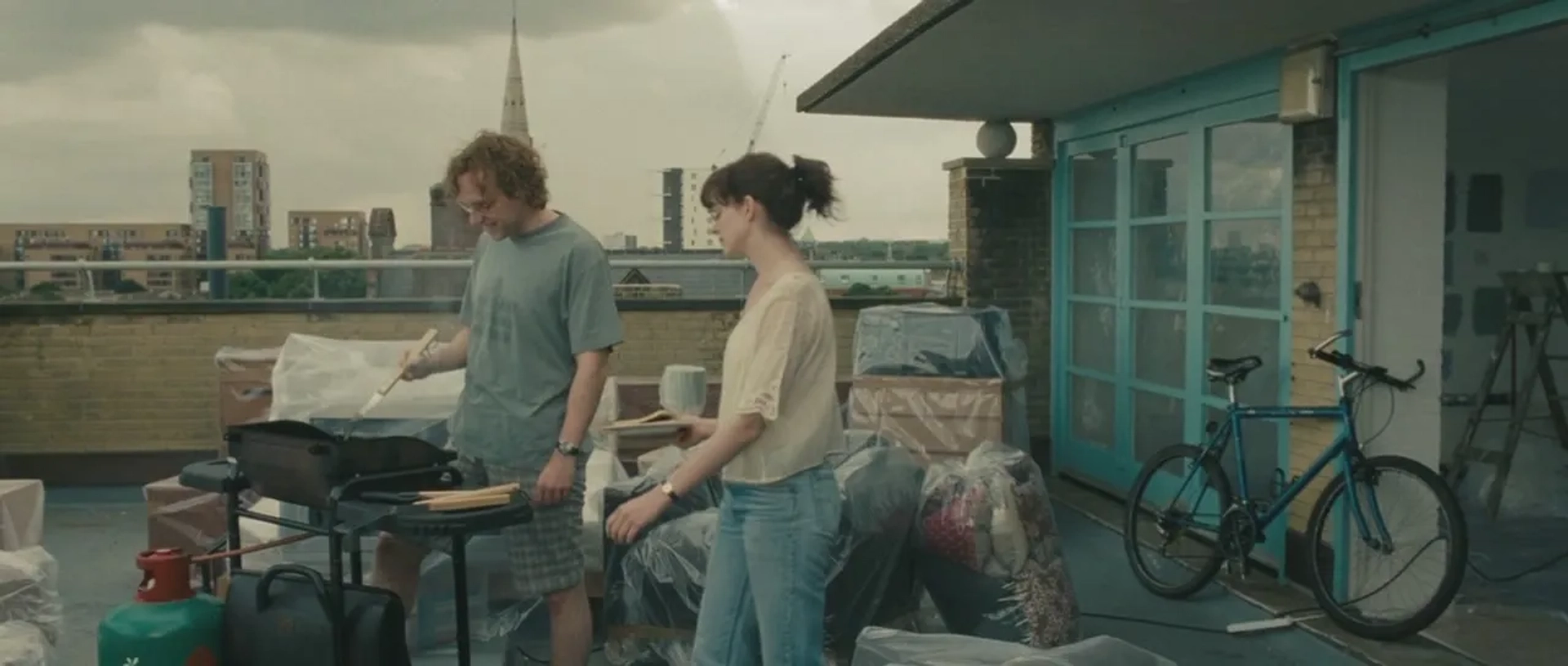 Anne Hathaway and Rafe Spall in One Day (2011)