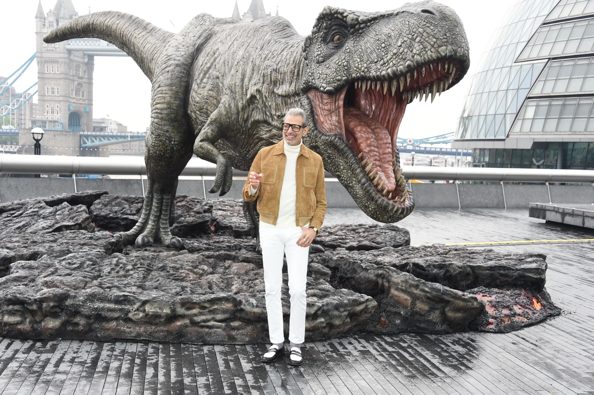 Jeff Goldblum at an event for Jurassic World: Fallen Kingdom (2018)