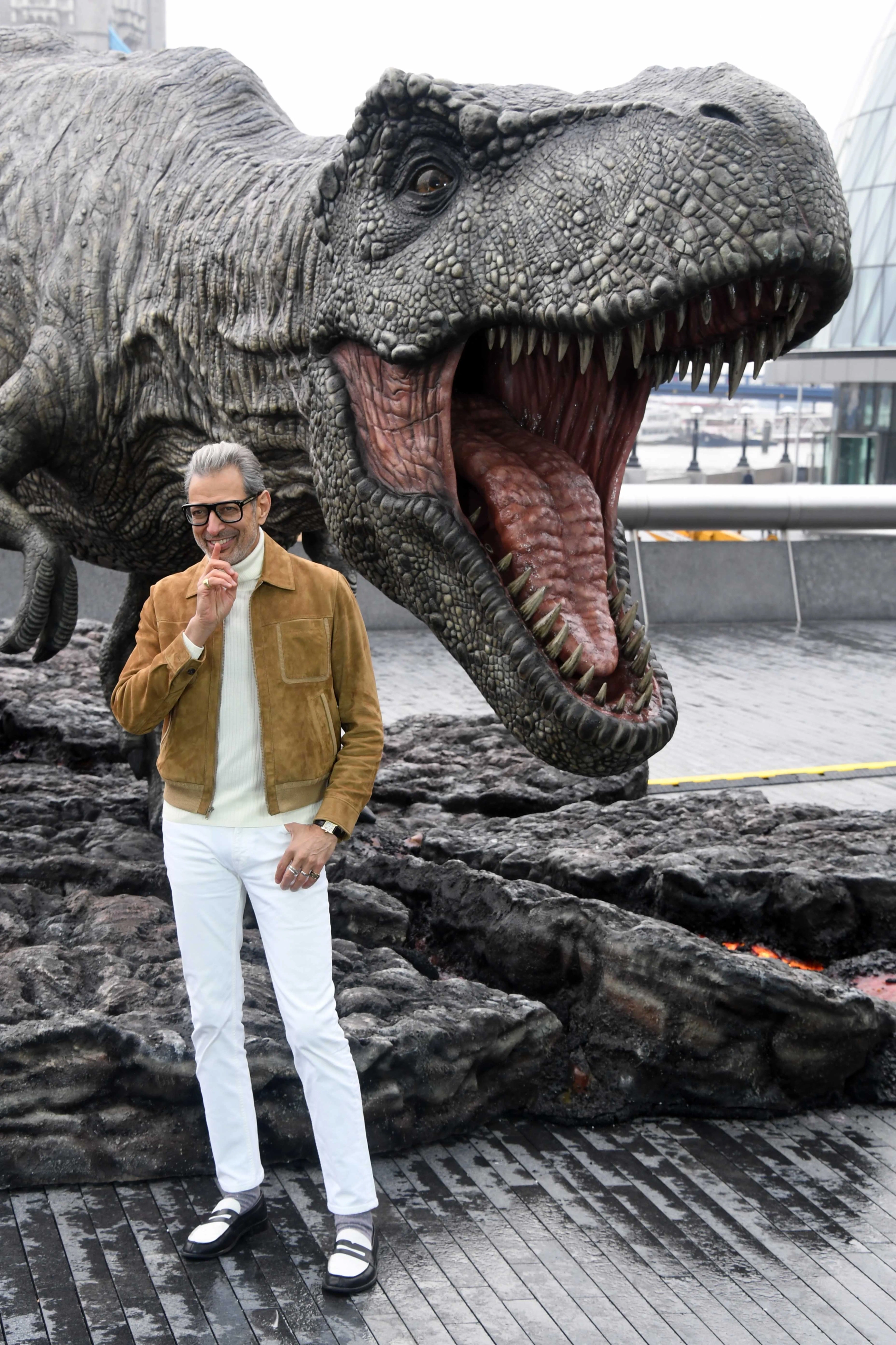 Jeff Goldblum at an event for Jurassic World: Fallen Kingdom (2018)