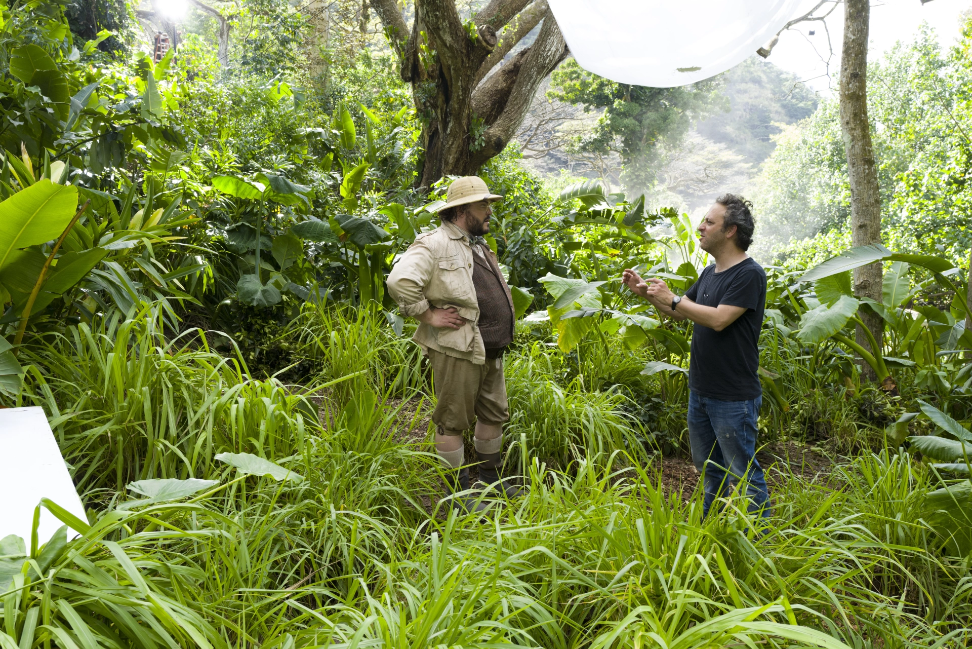 Jack Black and Jake Kasdan in Jumanji: The Next Level (2019)