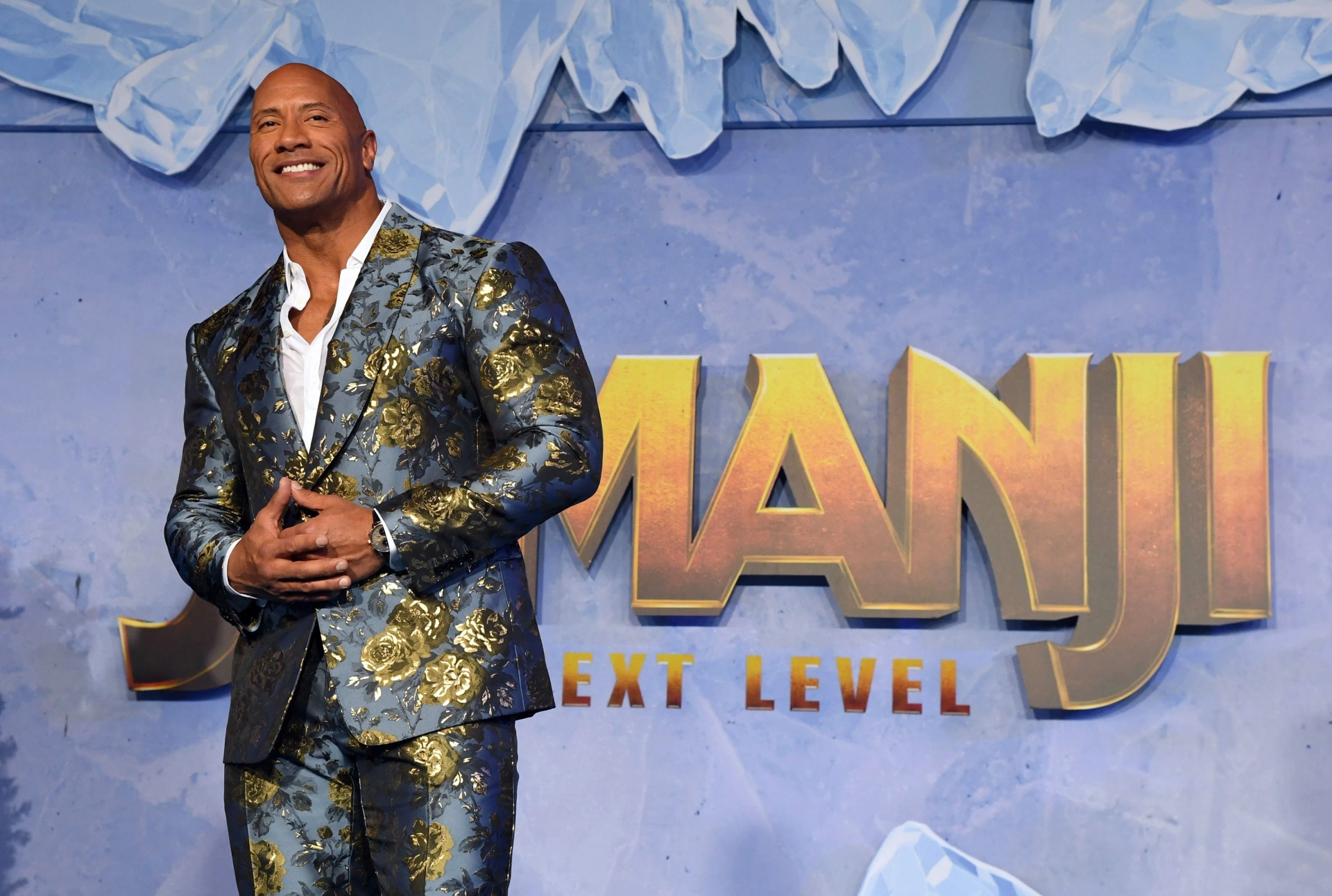 Dwayne Johnson at an event for Jumanji: The Next Level (2019)