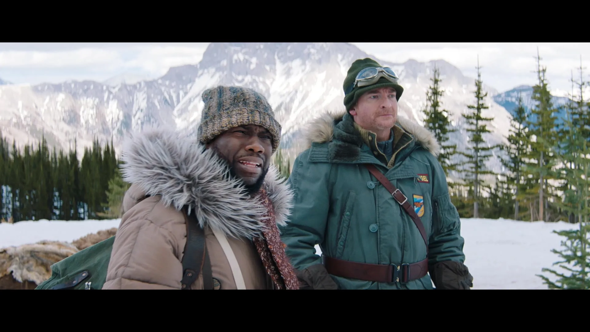 Kevin Hart and Rhys Darby in Jumanji: The Next Level (2019)