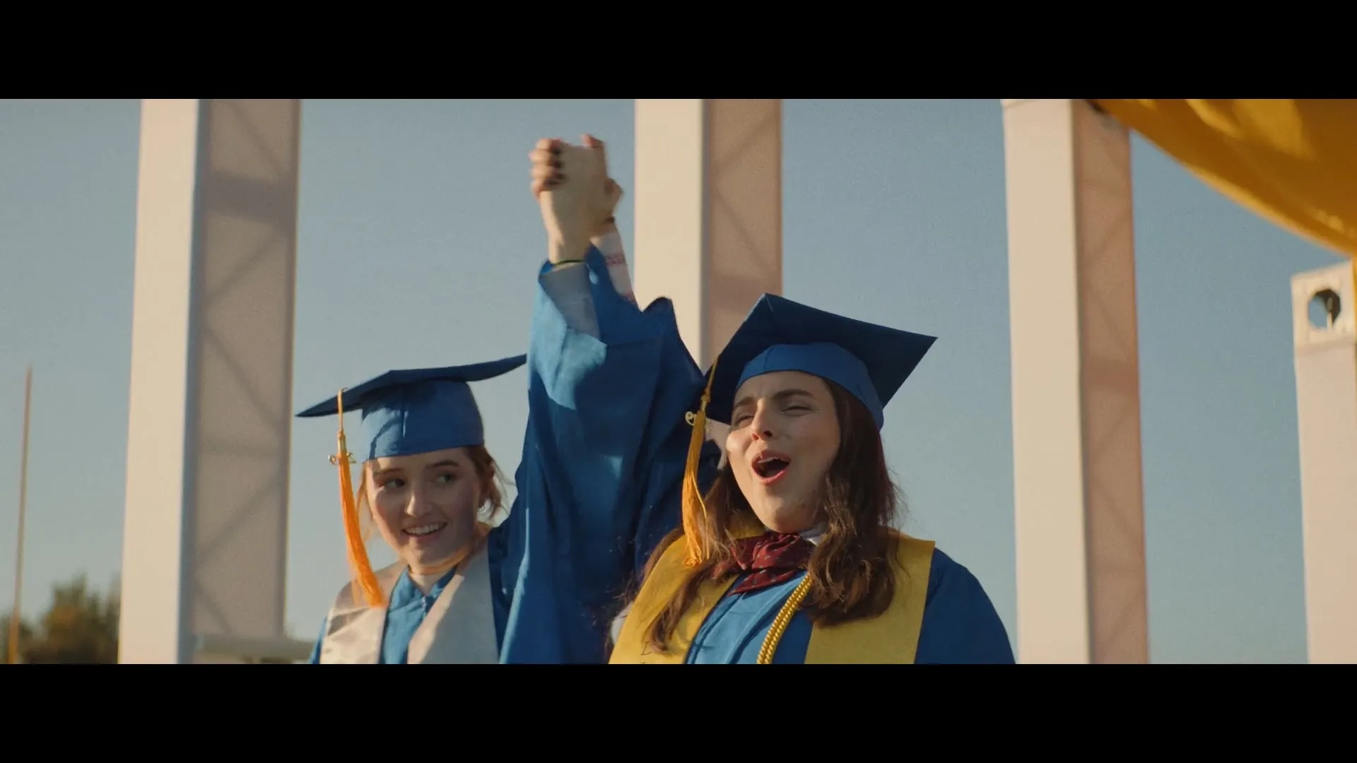 Beanie Feldstein and Kaitlyn Dever in Booksmart (2019)