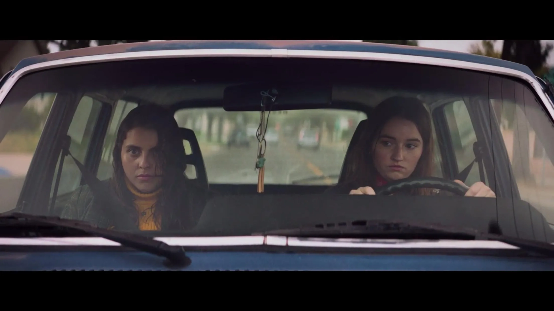 Beanie Feldstein and Kaitlyn Dever in Booksmart (2019)