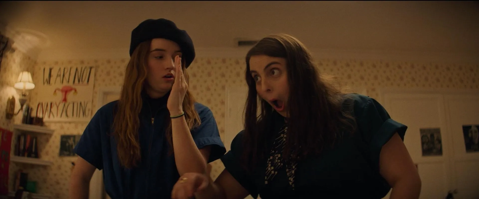 Beanie Feldstein and Kaitlyn Dever in Booksmart (2019)