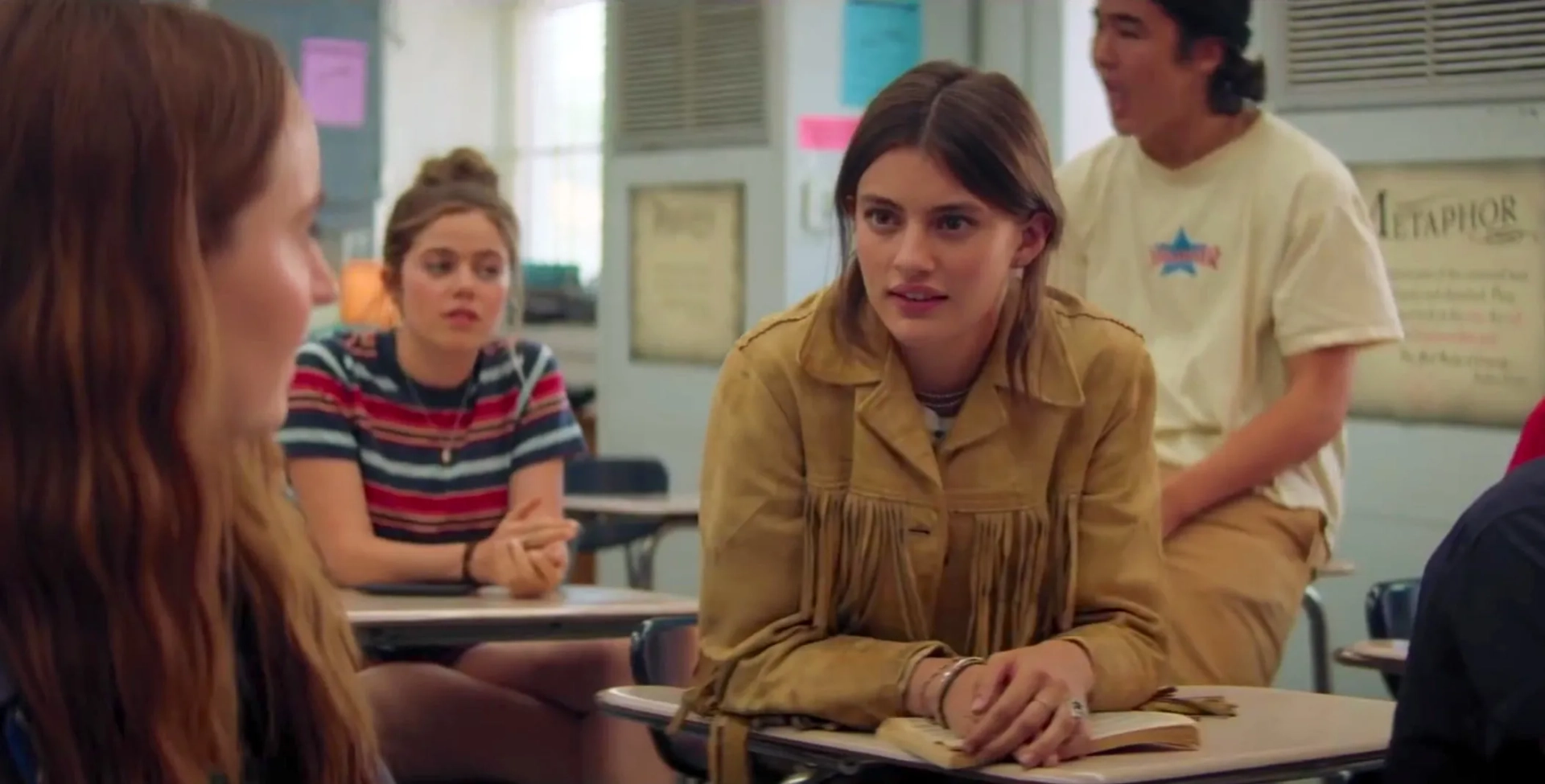 Molly Gordon, Kaitlyn Dever, Diana Silvers, and Nico Hiraga in Booksmart (2019)