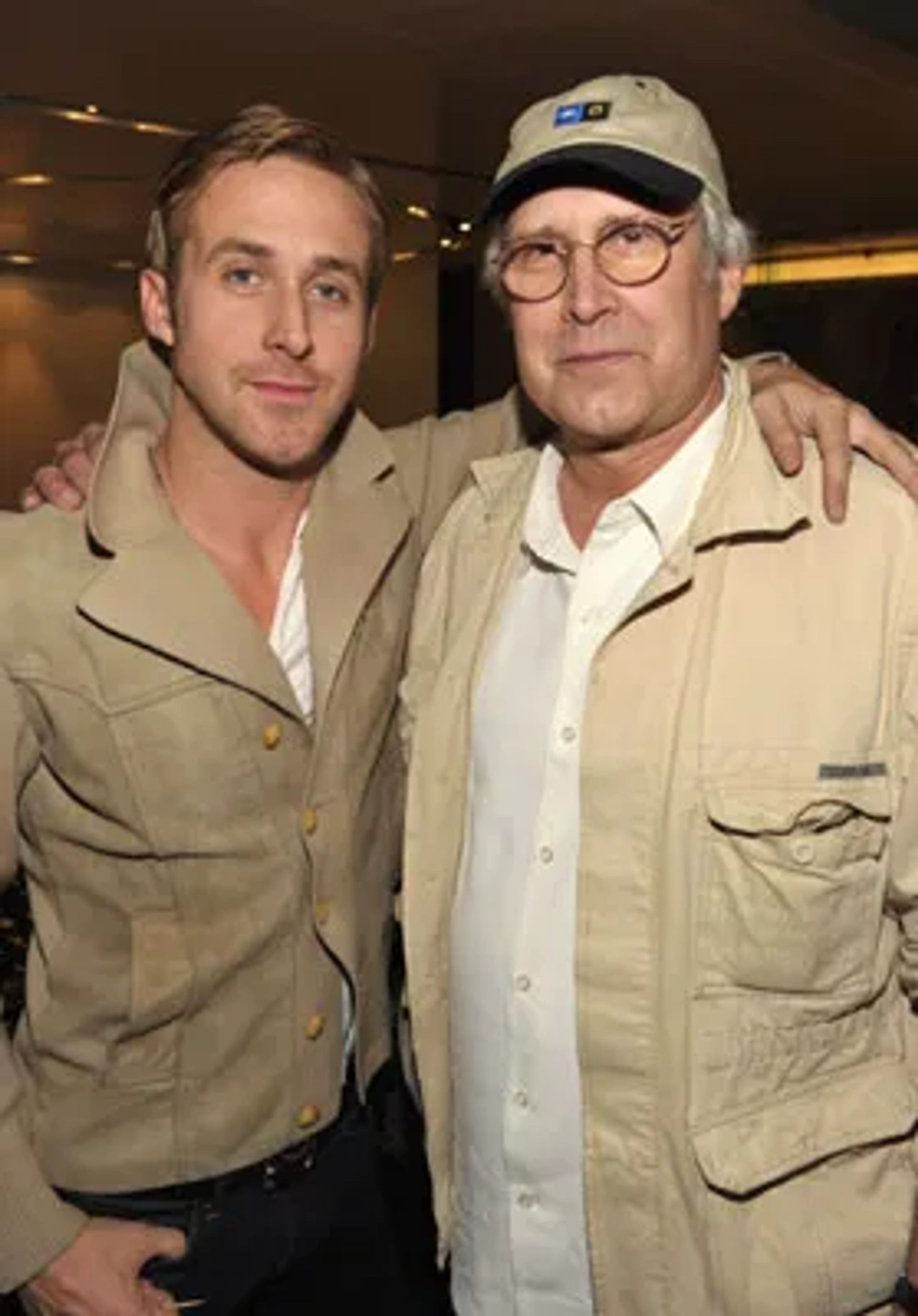 Chevy Chase and Ryan Gosling at an event for Blue Valentine (2010)