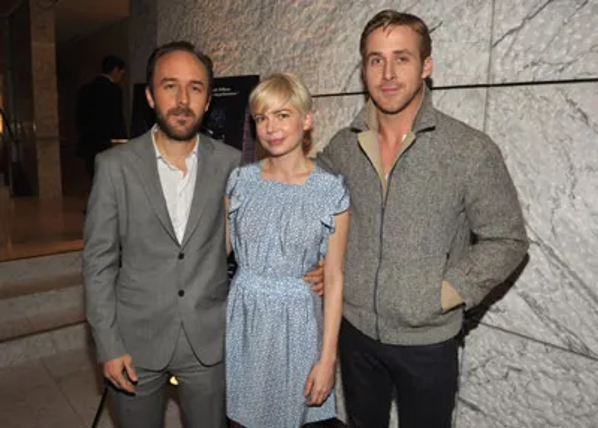 Derek Cianfrance, Ryan Gosling, and Michelle Williams at an event for Blue Valentine (2010)