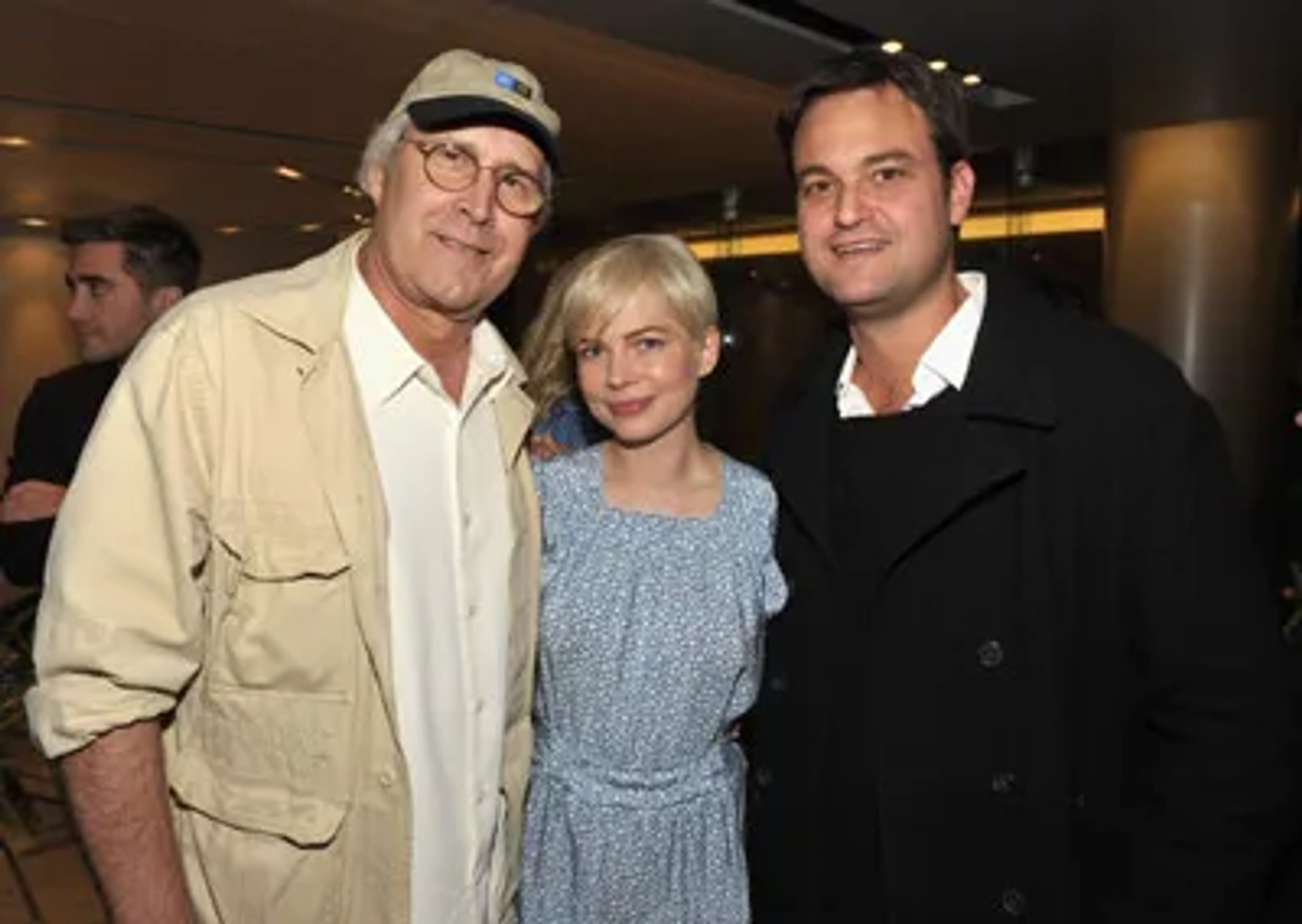 Chevy Chase, Michelle Williams, and Jamie Patricof at an event for Blue Valentine (2010)