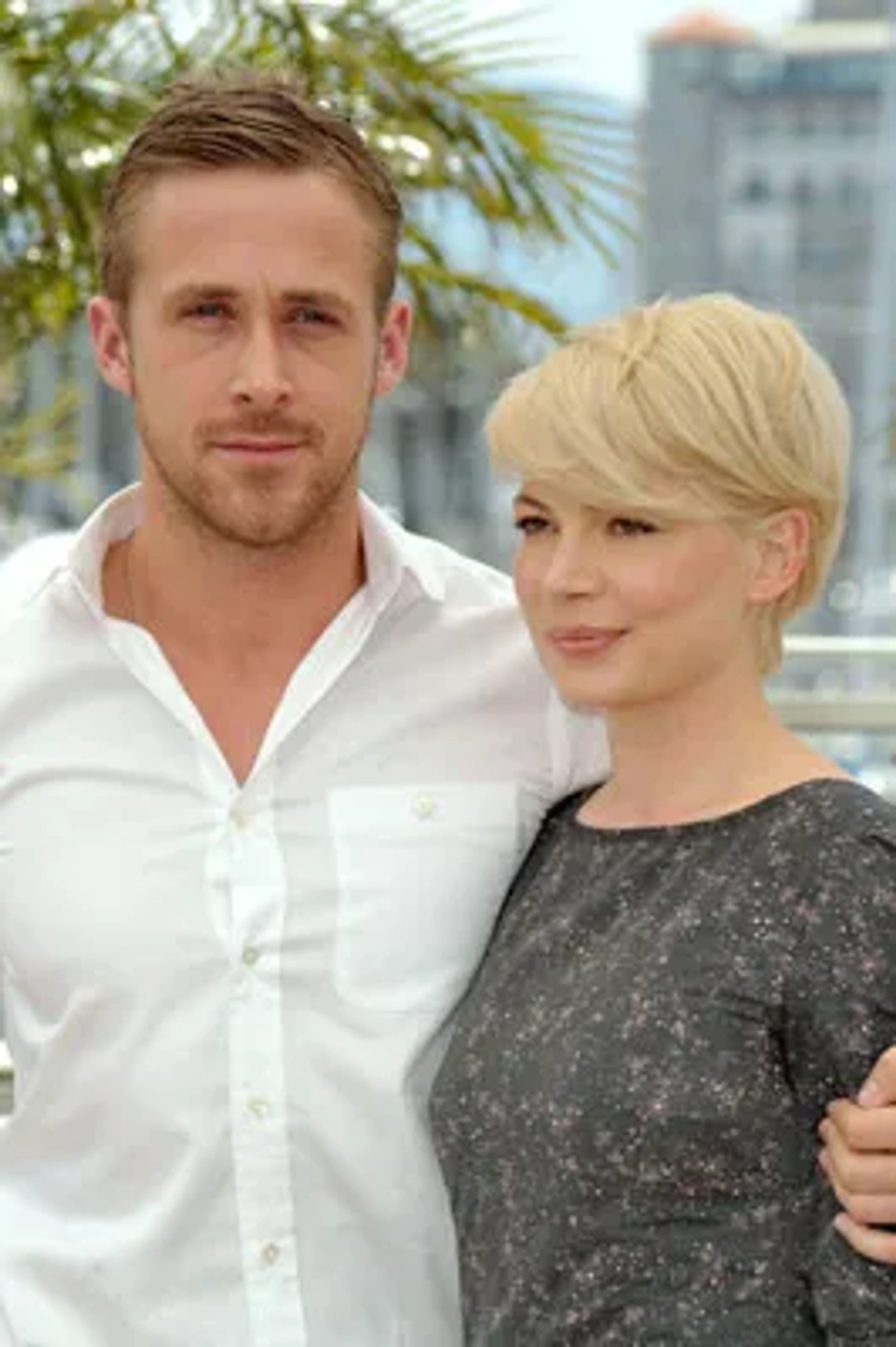 Actors Ryan Gosling and Michelle Williams attend the 'Blue Valentine' Photo Call held at the Palais des Festivals during the 63rd Annual International Cannes Film Festival on May 18, 2010 in Cannes, France.