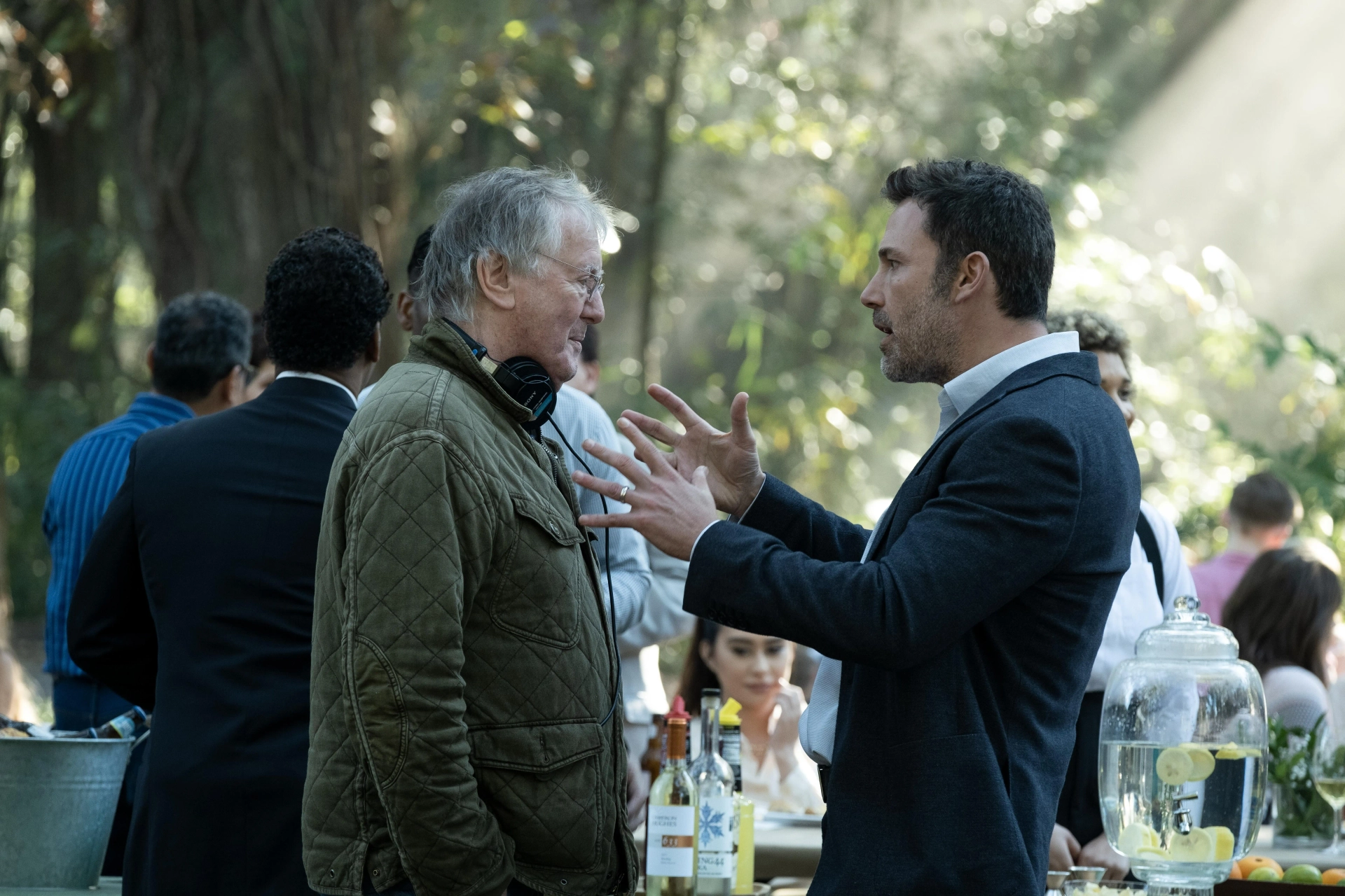 Ben Affleck and Adrian Lyne in Deep Water (2022)