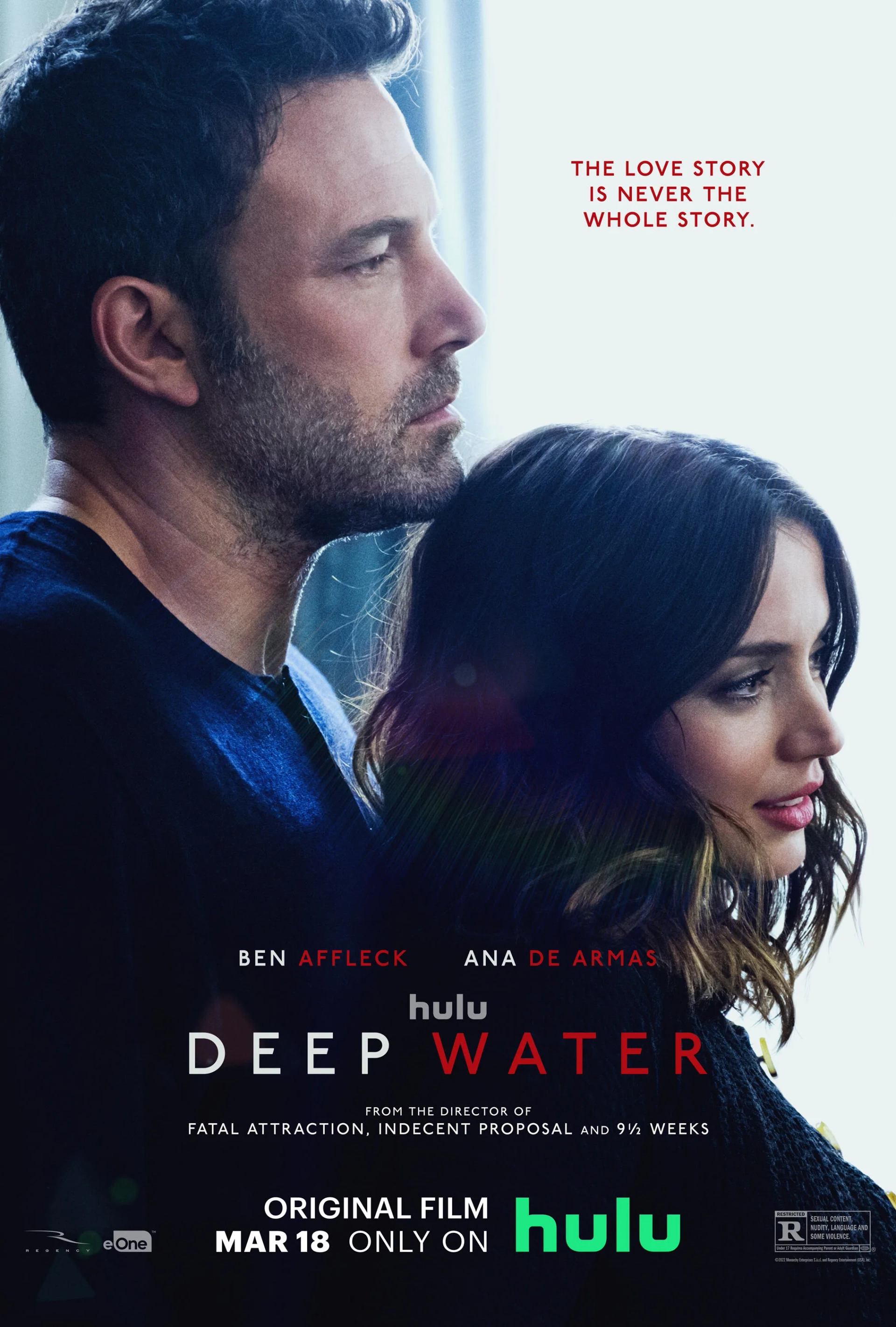 Ben Affleck and Ana de Armas in Deep Water (2022)