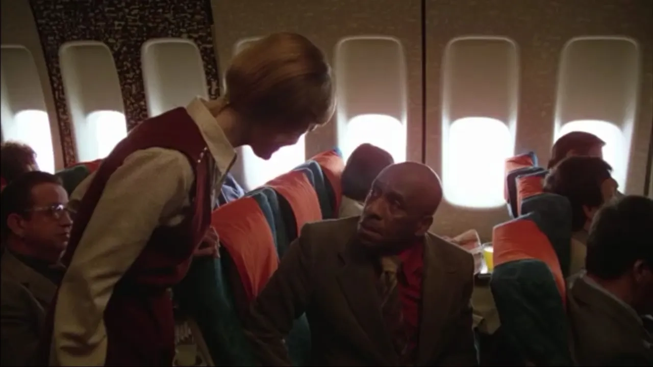 Scatman Crothers and Jana Shelden in The Shining (1980)
