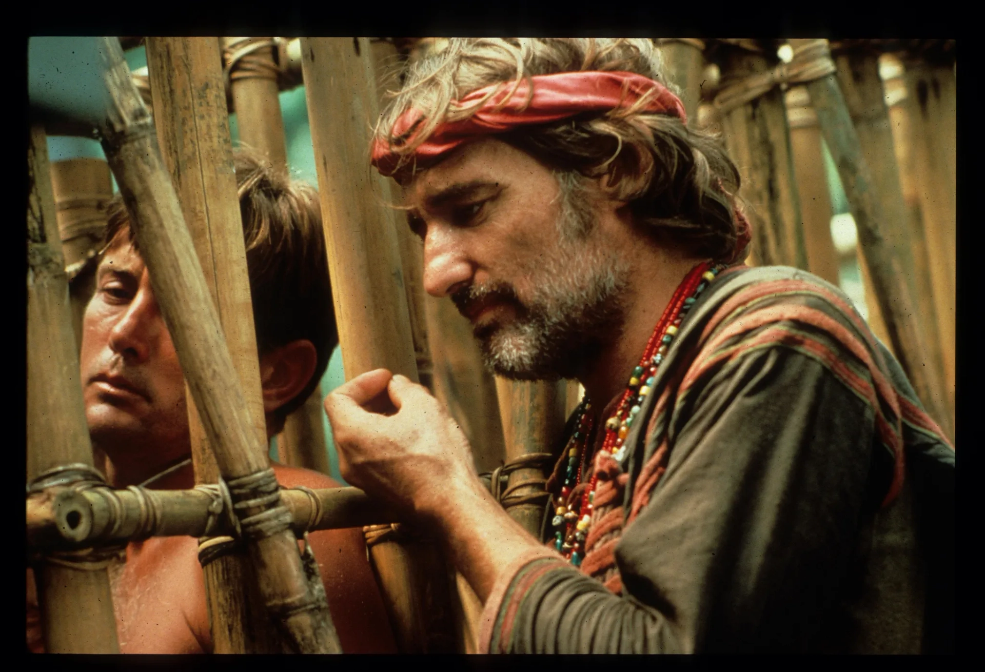 Dennis Hopper and Martin Sheen in Apocalypse Now (1979)