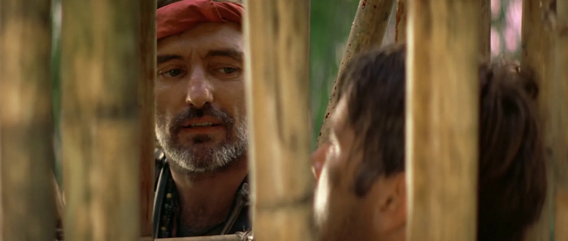 Dennis Hopper and Martin Sheen in Apocalypse Now (1979)