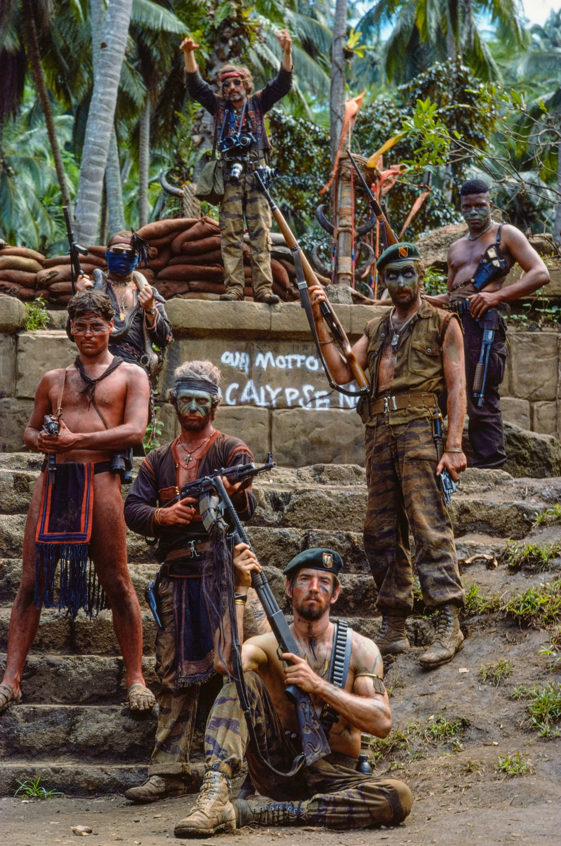 Dennis Hopper and Scott Glenn in Apocalypse Now (1979)